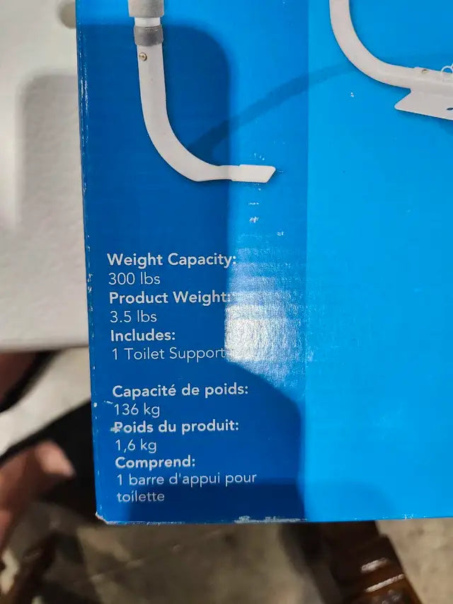 Carex Toilet Support Rail