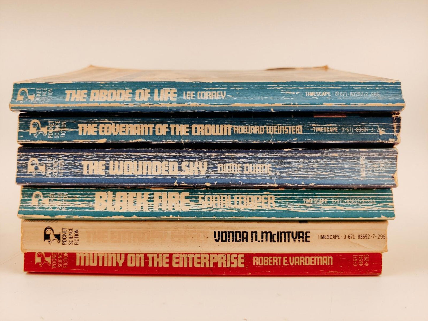 Star Trek Timescape Novels Lot of 6 Vintage Paperback Books 1980s