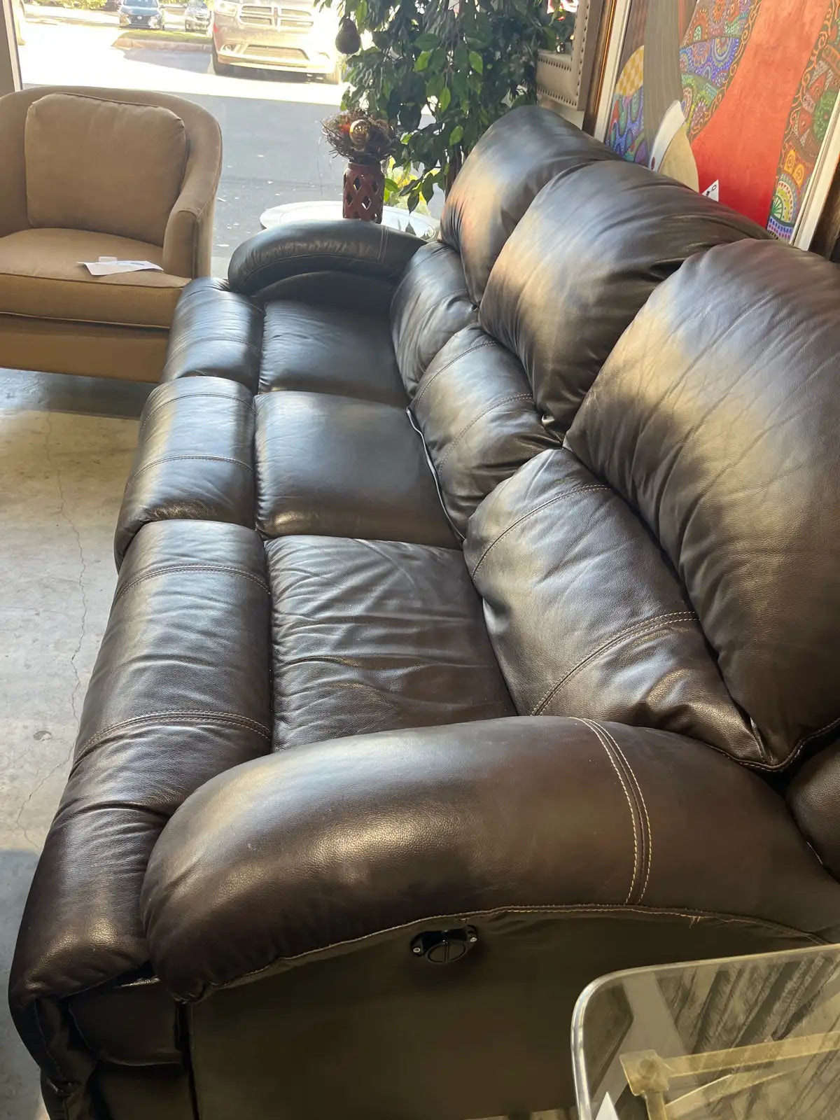Leather Recliner