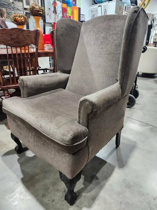 Vintage Wingback Chair