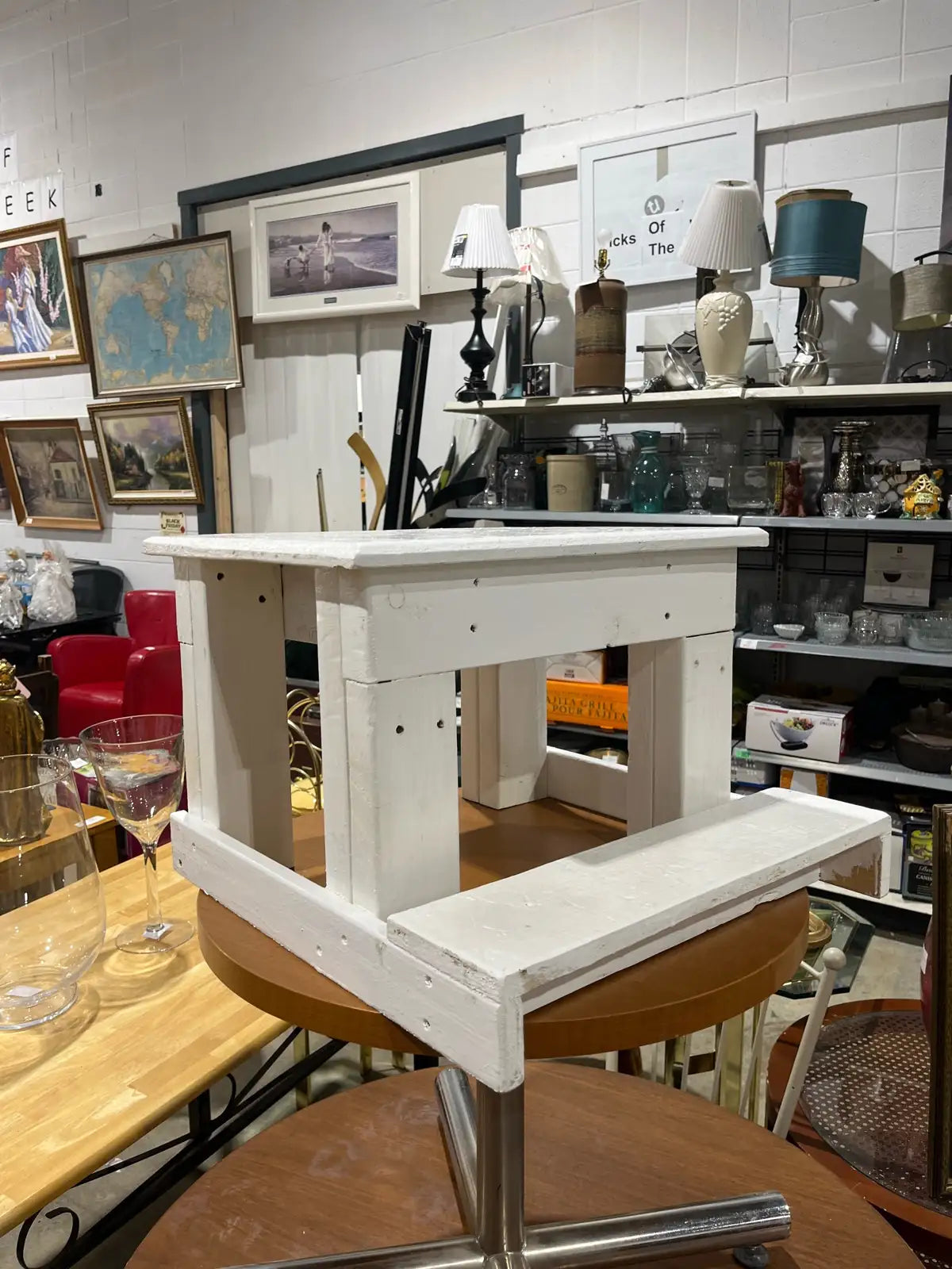 Hand made Kids Step Stool