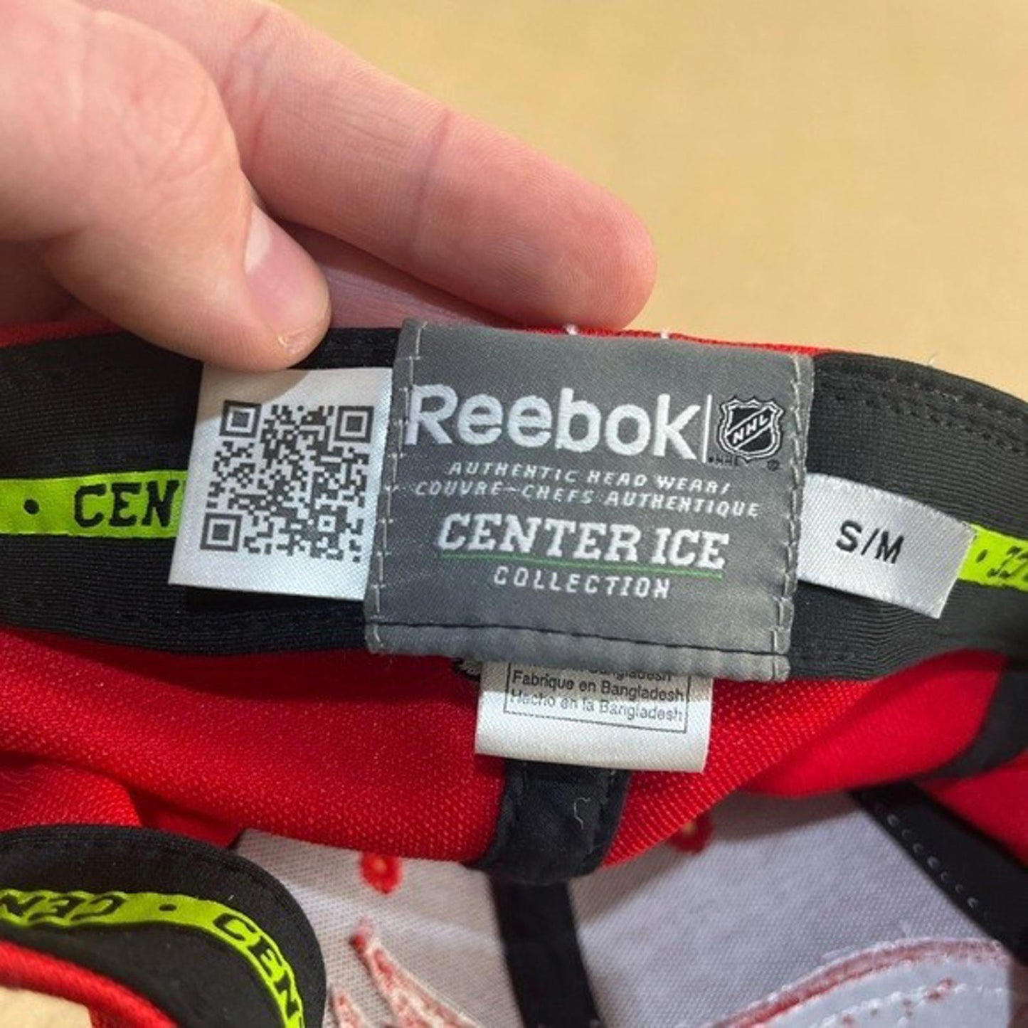Vintage Men’s Detroit Red Wings Reebok NHL Cap (Size S/M)