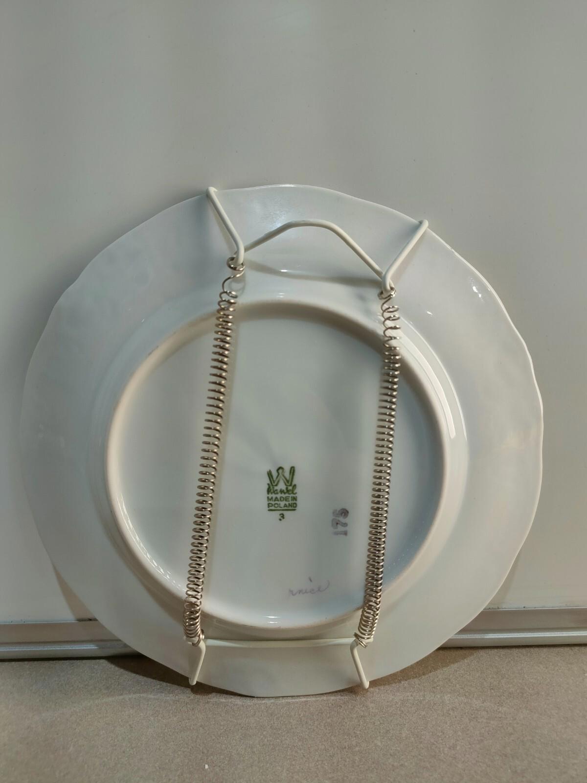 Hand Painted plates by Bernice