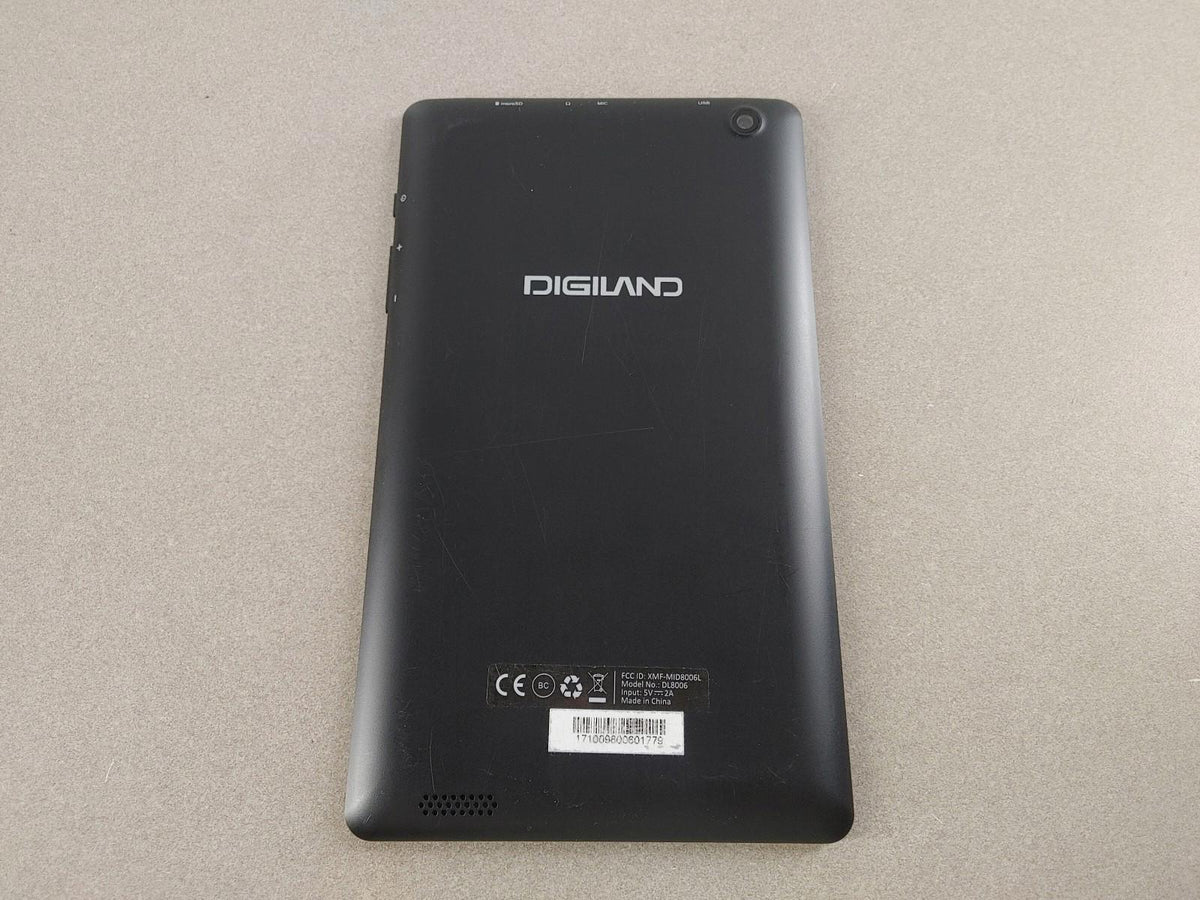 DIGILAND DL8006 8 inch Android Tablet Black - Fair