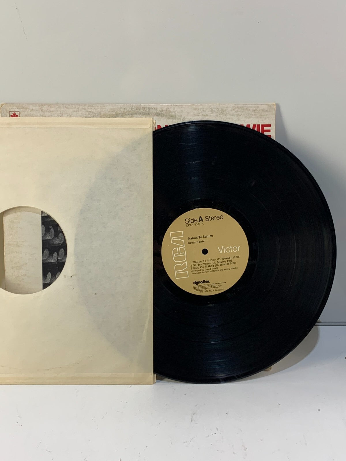 Vinyl LP - David Bowie - Station To Station - CPL 1-1327-A
