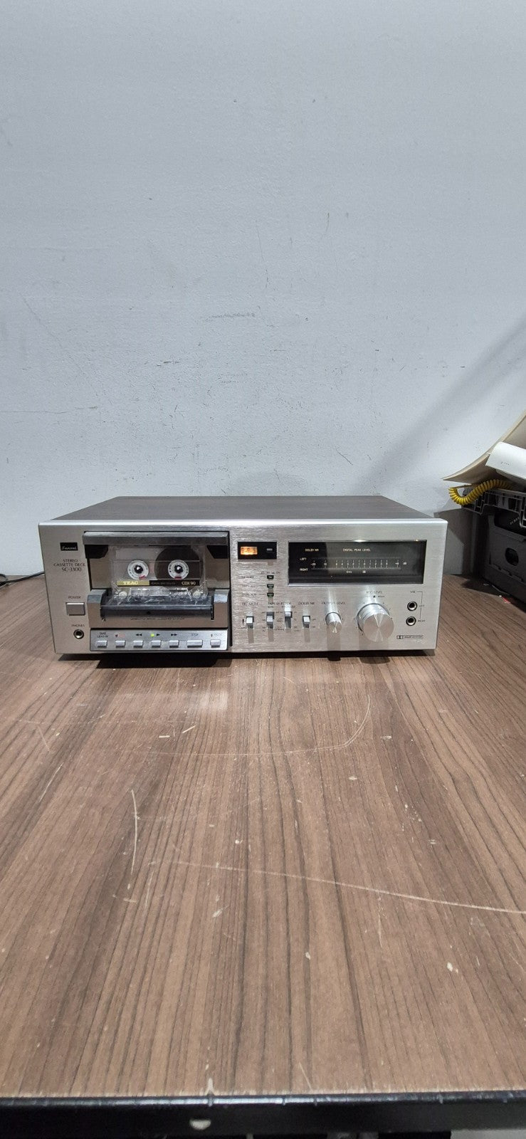 Vintage Sansui SC-3300 Cassette Tape Deck
