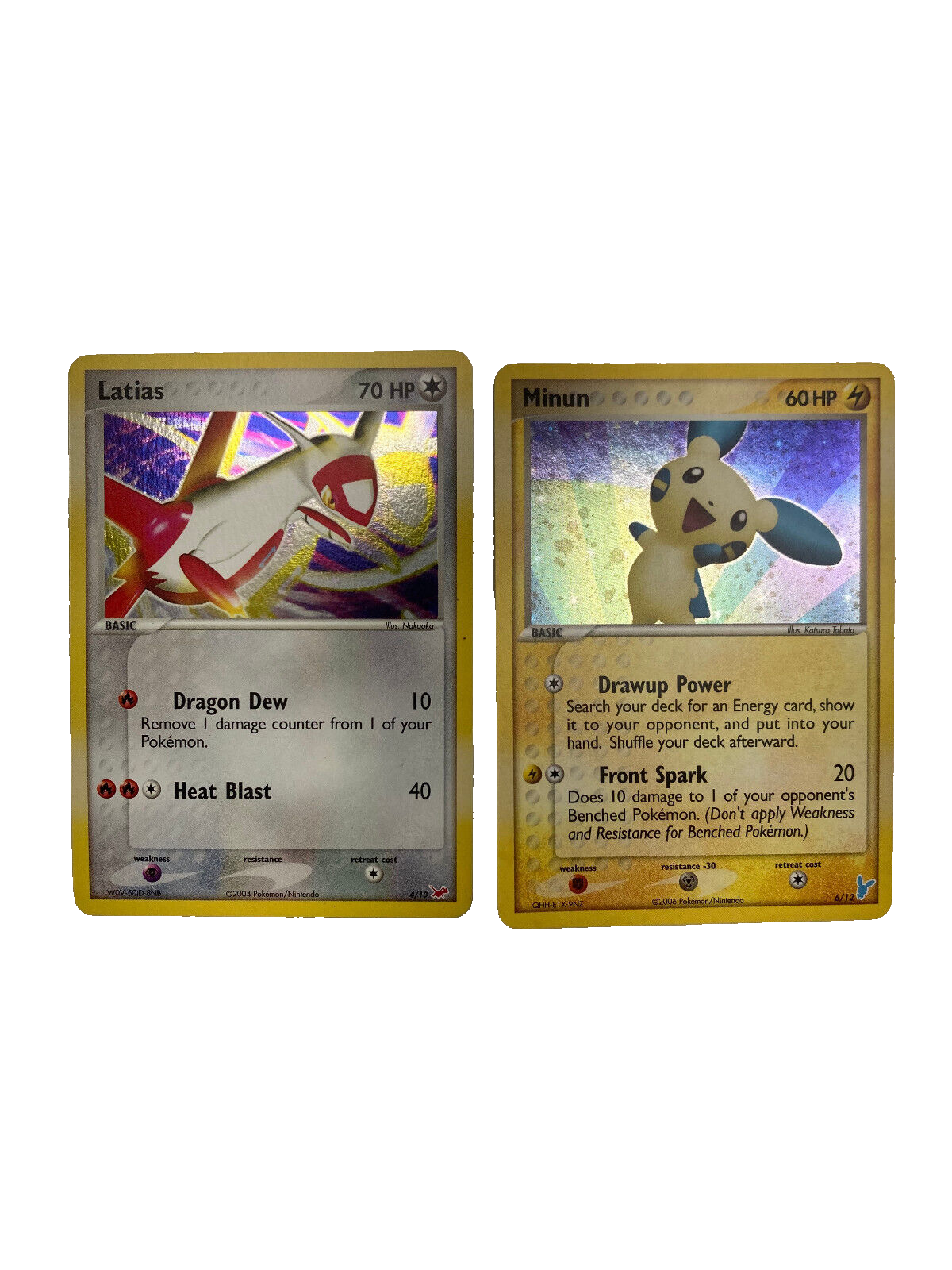 2004 POKEMON EX TRAINER KIT Latias Latios