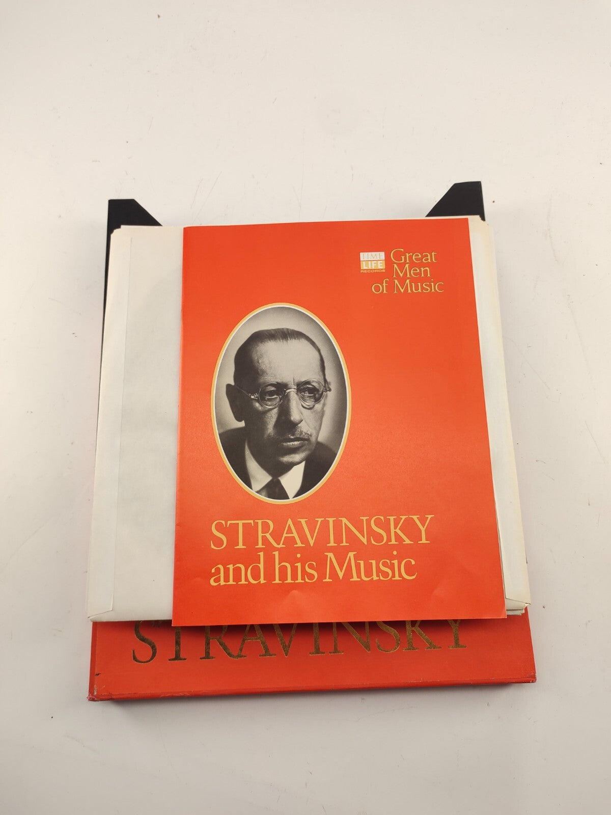 Time Life Records Great Men of Music, Igor Stravinsky, 4 Vinyl albums and guide