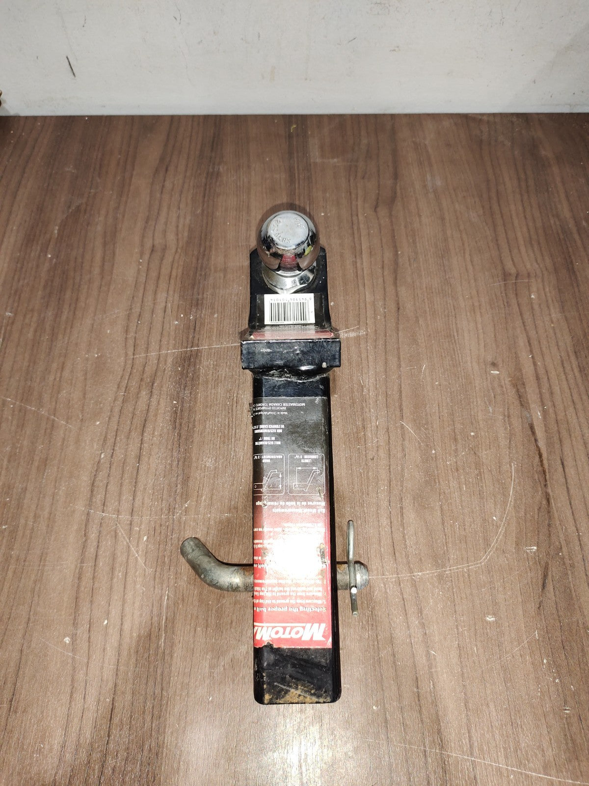 Moto Master - Trailer Hitch Ball Mount with 2 Inch Ball & Pin