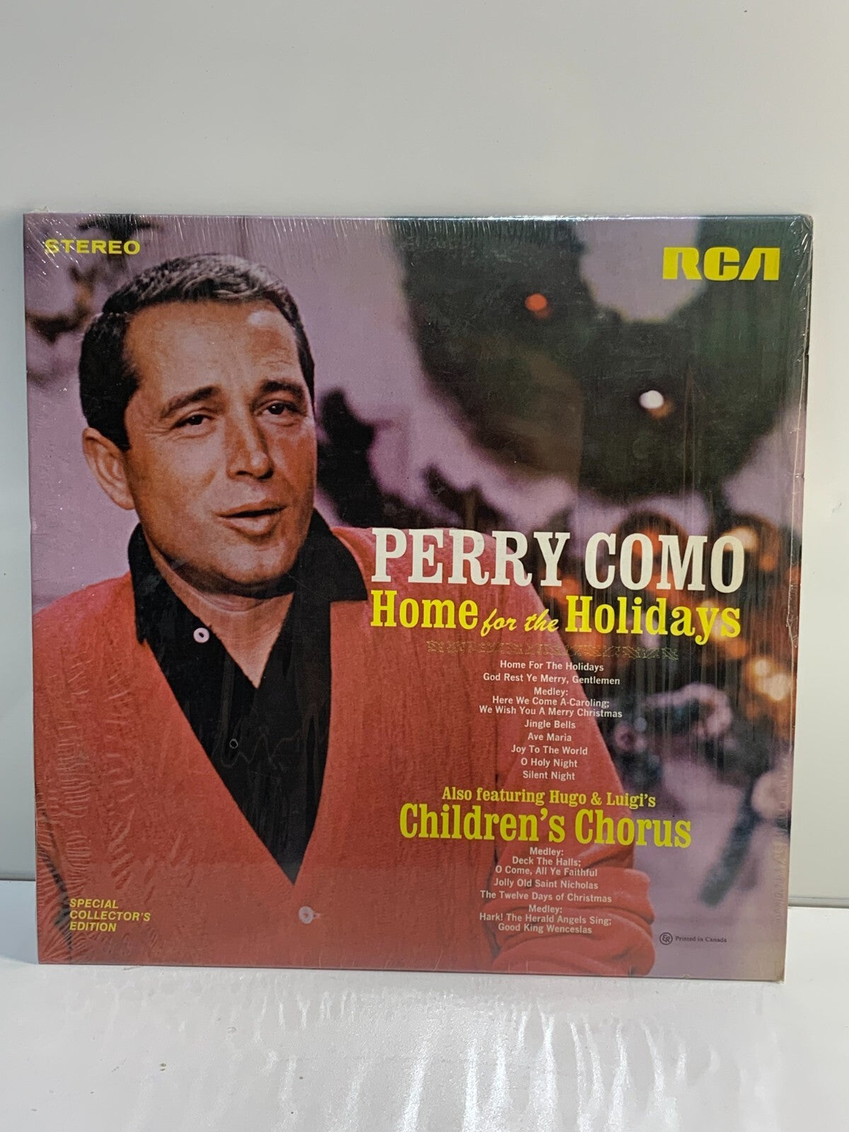 Perry Como Home For The Holidays LP Vinyl Record Album