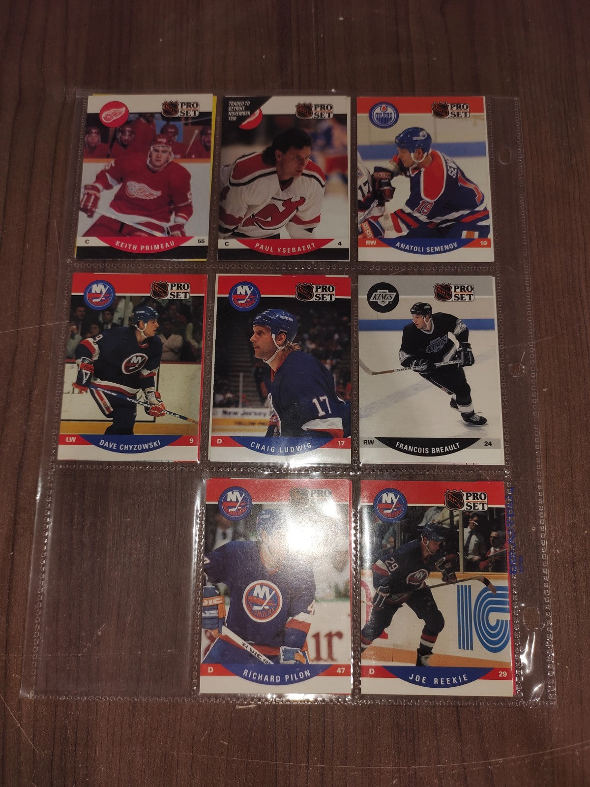 Rare Collectible NHL - Assorted Cards (Set - 11) PRO-SET - Set of 16 Cards
