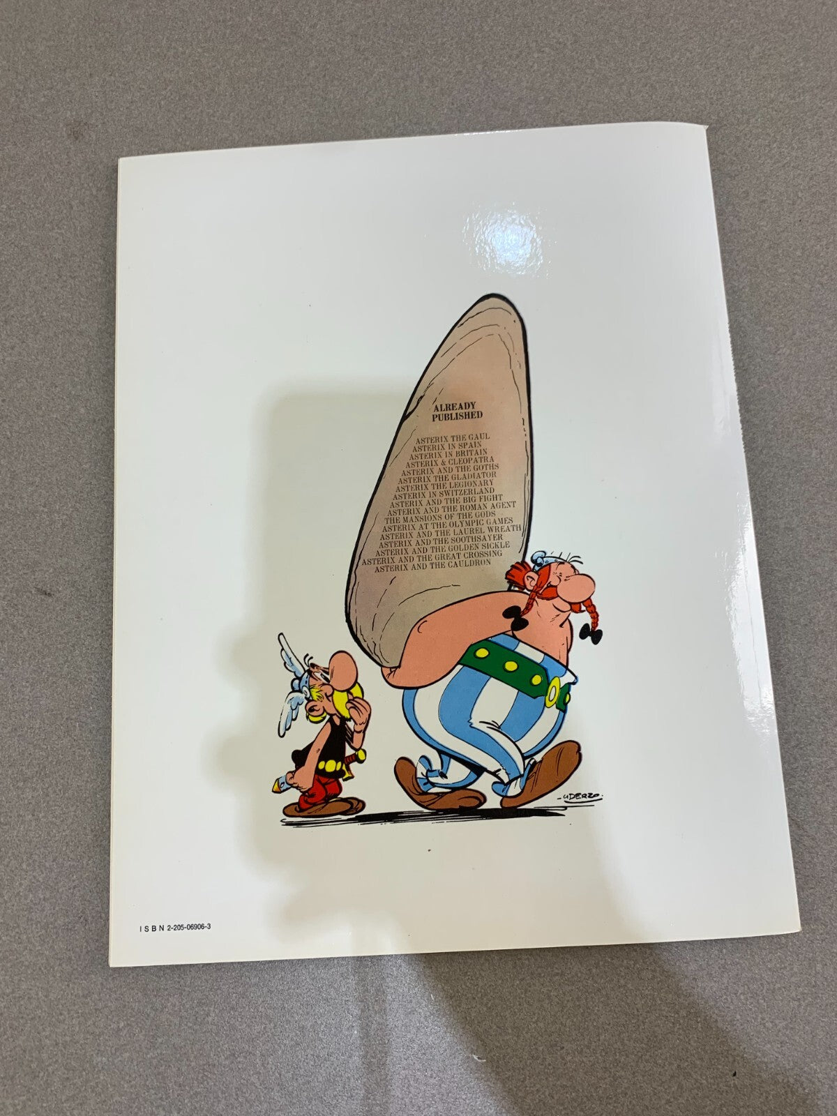 Asterix and the Big Fight by René Goscinny and M. Uderzo (Trade Paperback)