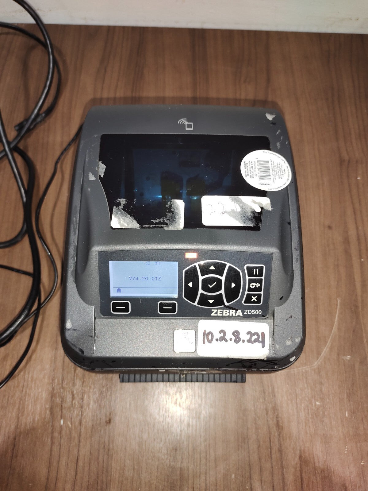 Zebra ZD500 USB Network WiFi Bluetooth Thermal Label Printer - 1