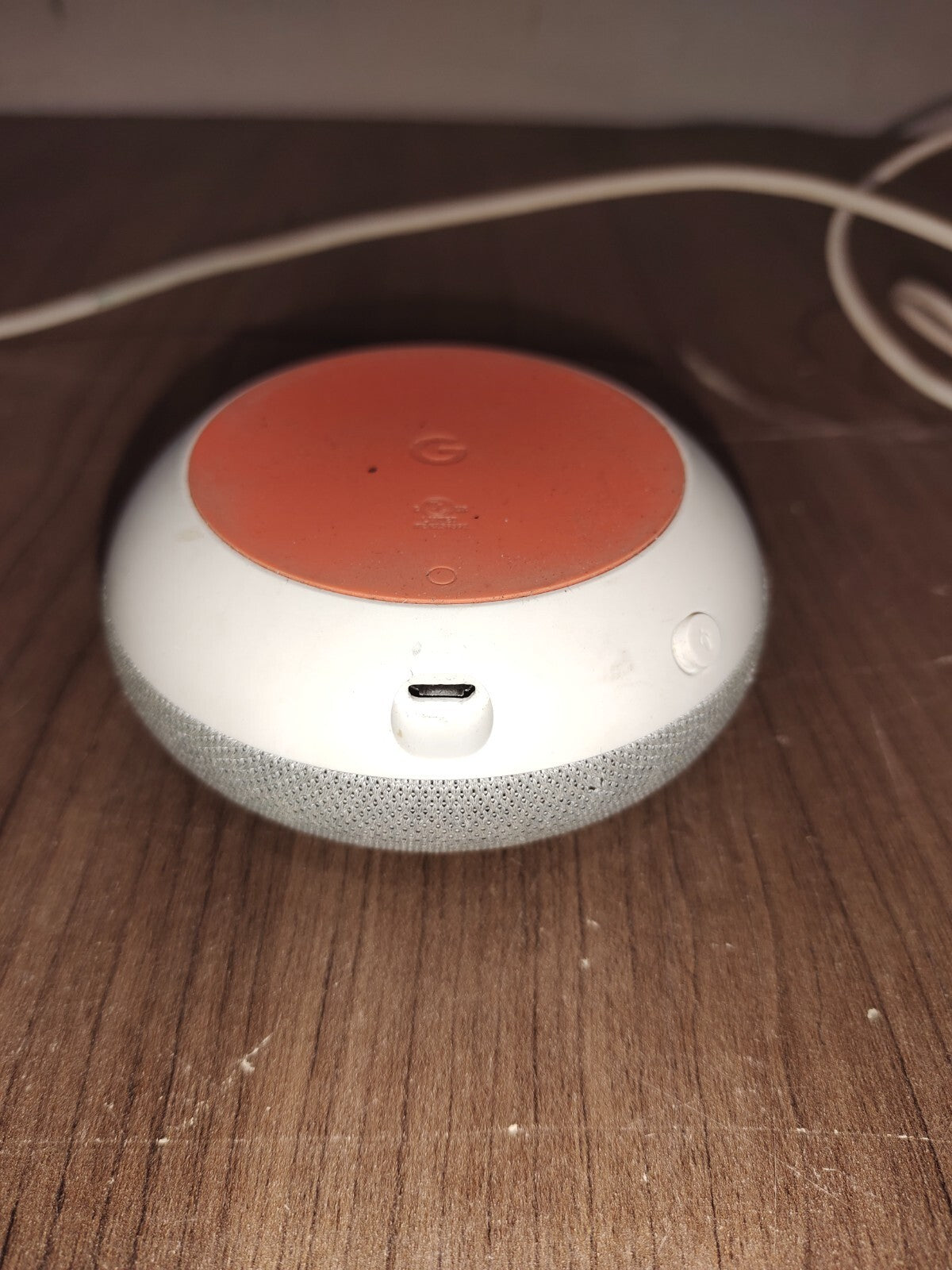 Google H0A Nest Home Mini Smart Voice Assistant With Power Cable