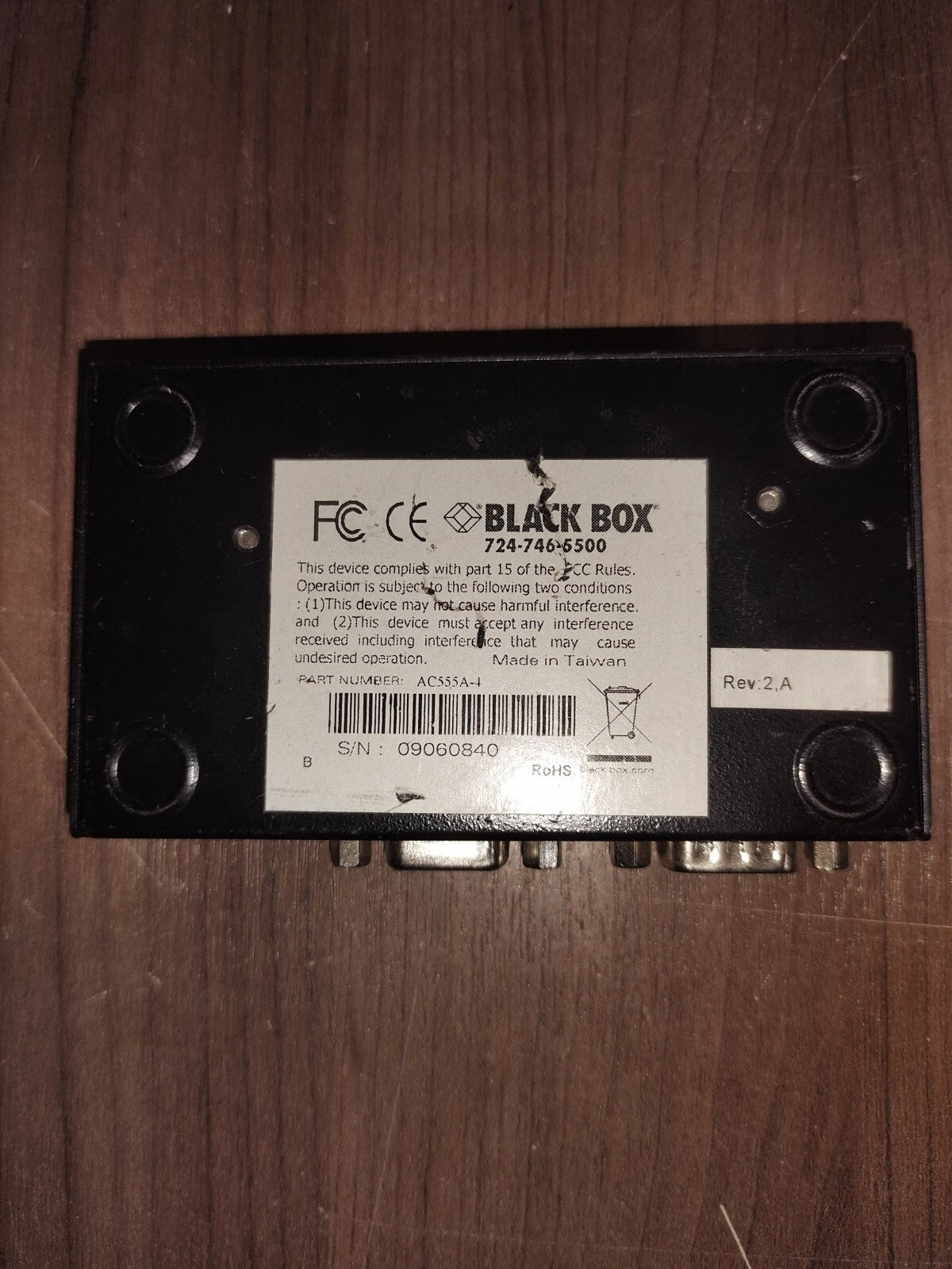 Black Box Network - AC555A-R2 - Black Box VGA Extender Kit, 2-Port Local Unit