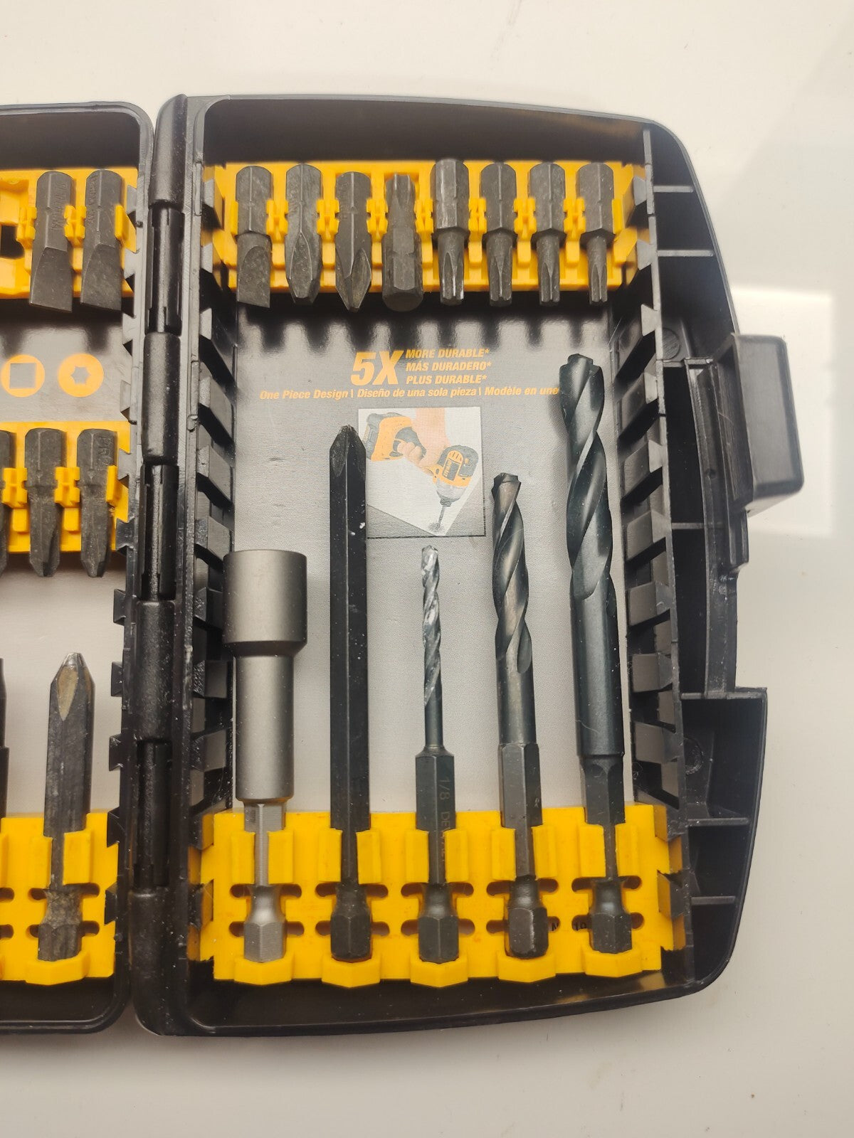 DEWALT Impact Driver Bit Set - One Missing