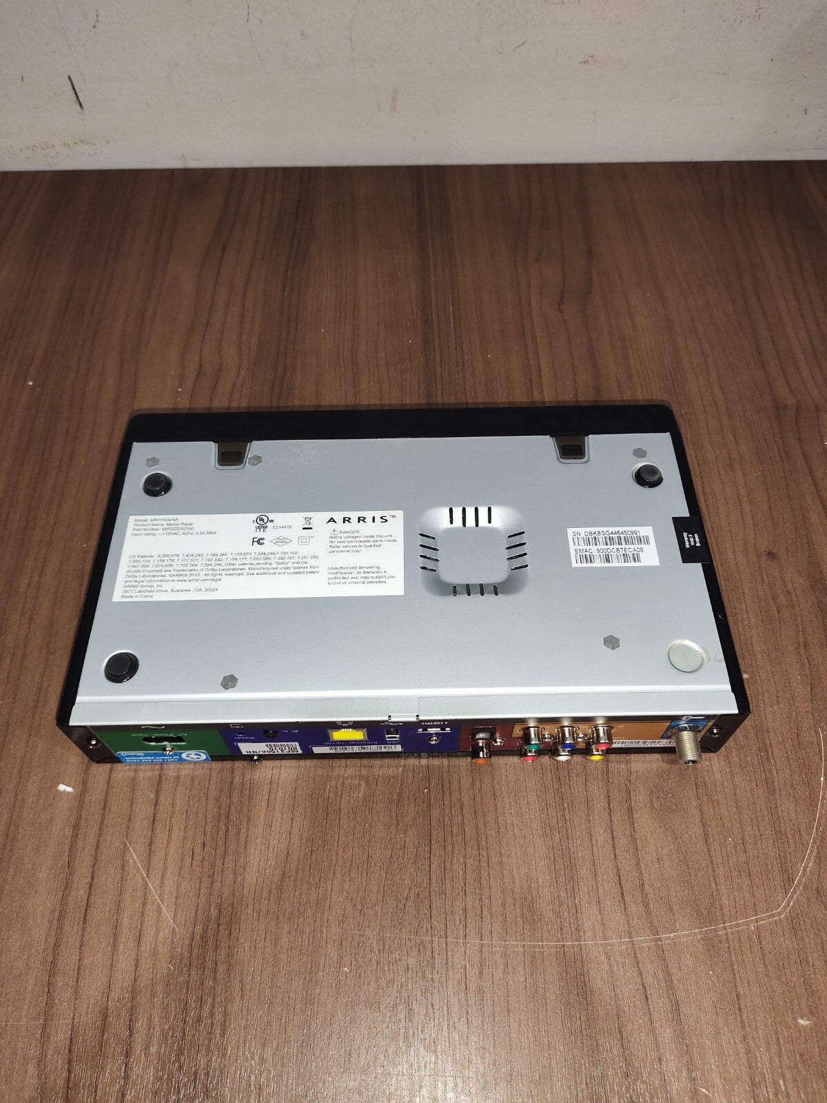 ARRIS MP2150A/NR Digital Cable Box - 3