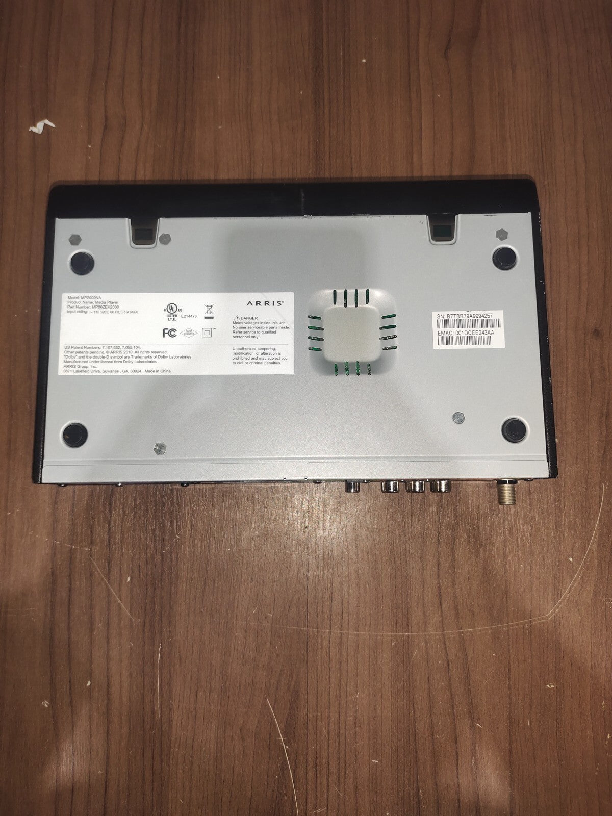 ARRIS MP2000NA Shaw Digital Cable Box - 4