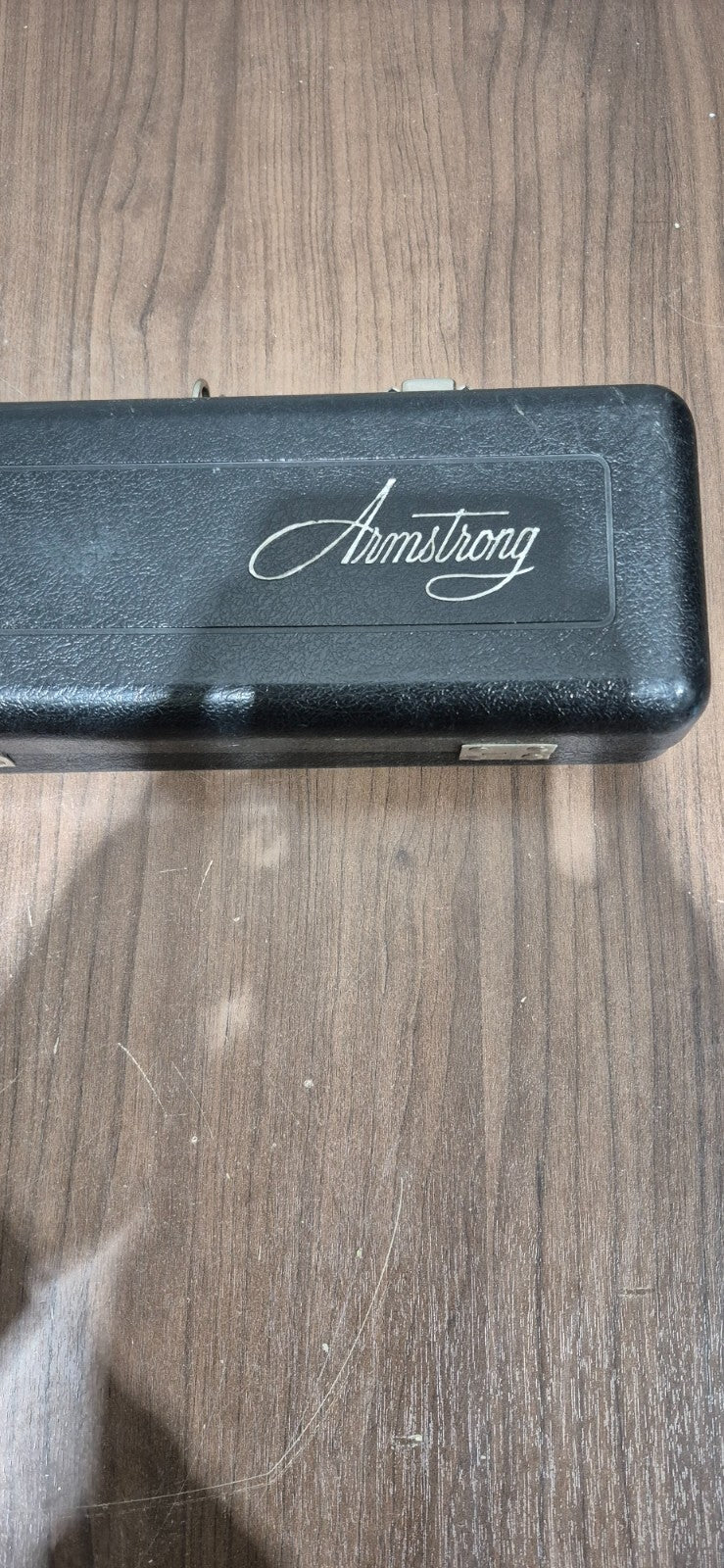 Vintage W.T. Armstrong Elkhart M2 Silver Flute C Boehm Model 104 w/ Carry Case