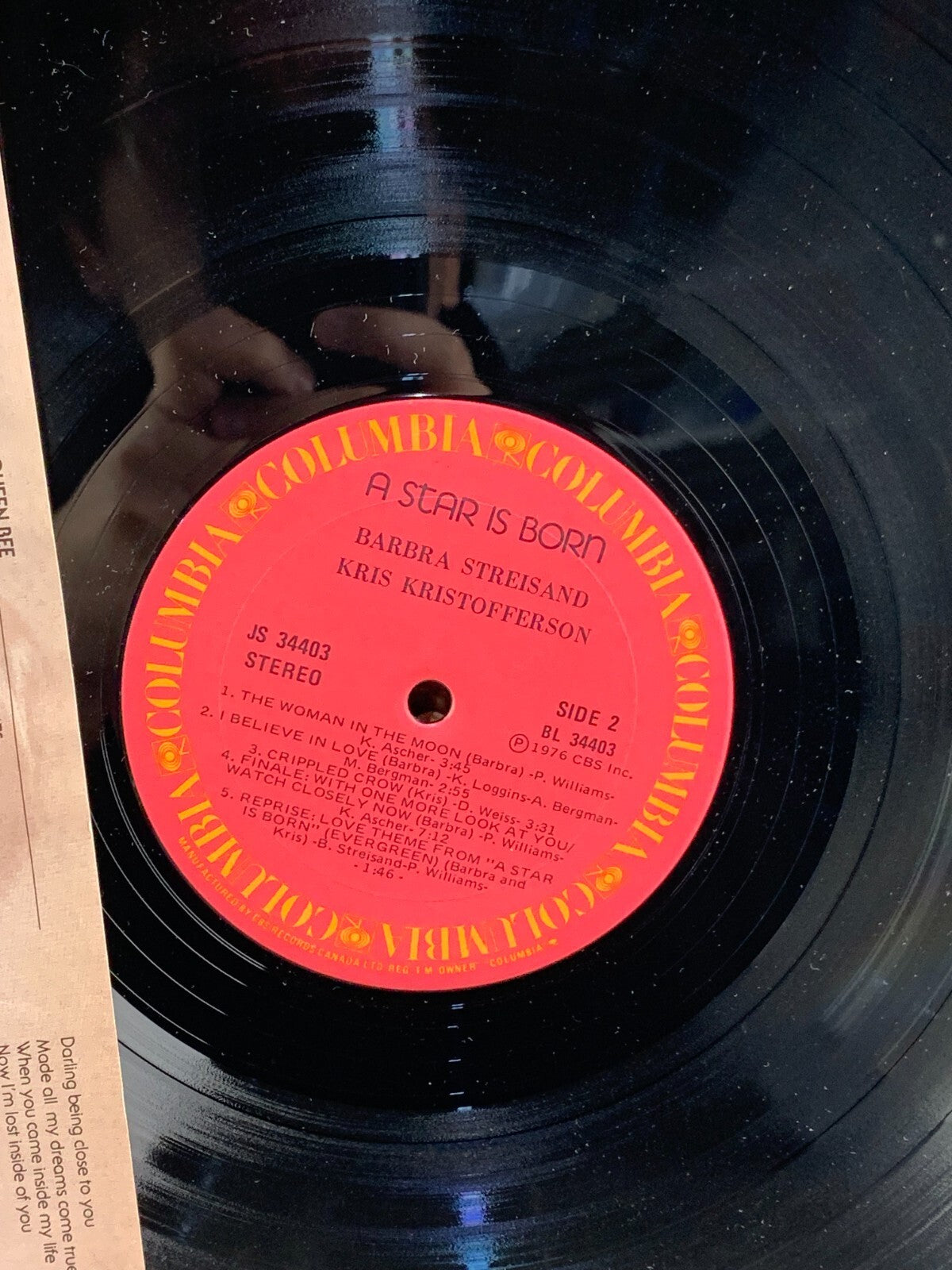 Barbra Streisand And Kris Kristofferson - A Star Is Born - (LP, Vinyl) 1976