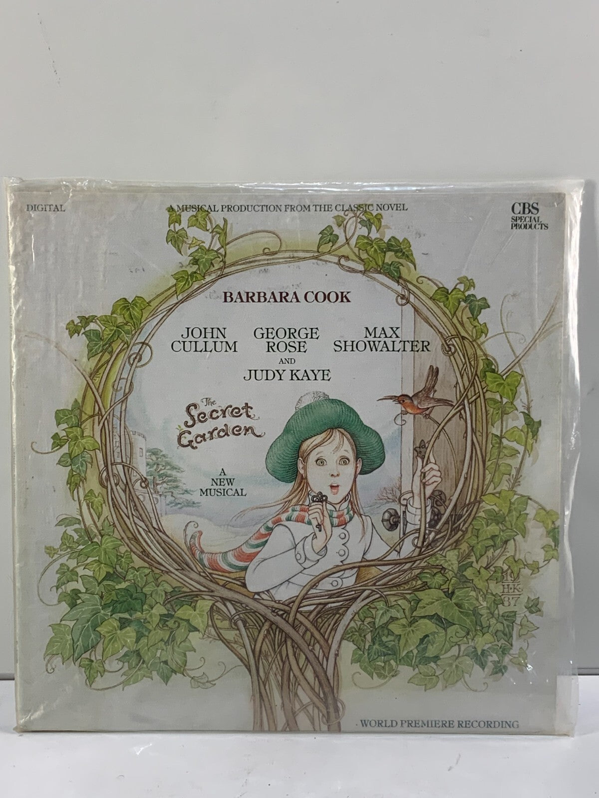 The SECRET GARDEN soundtrack LP musical production of the novel EX Vinyl