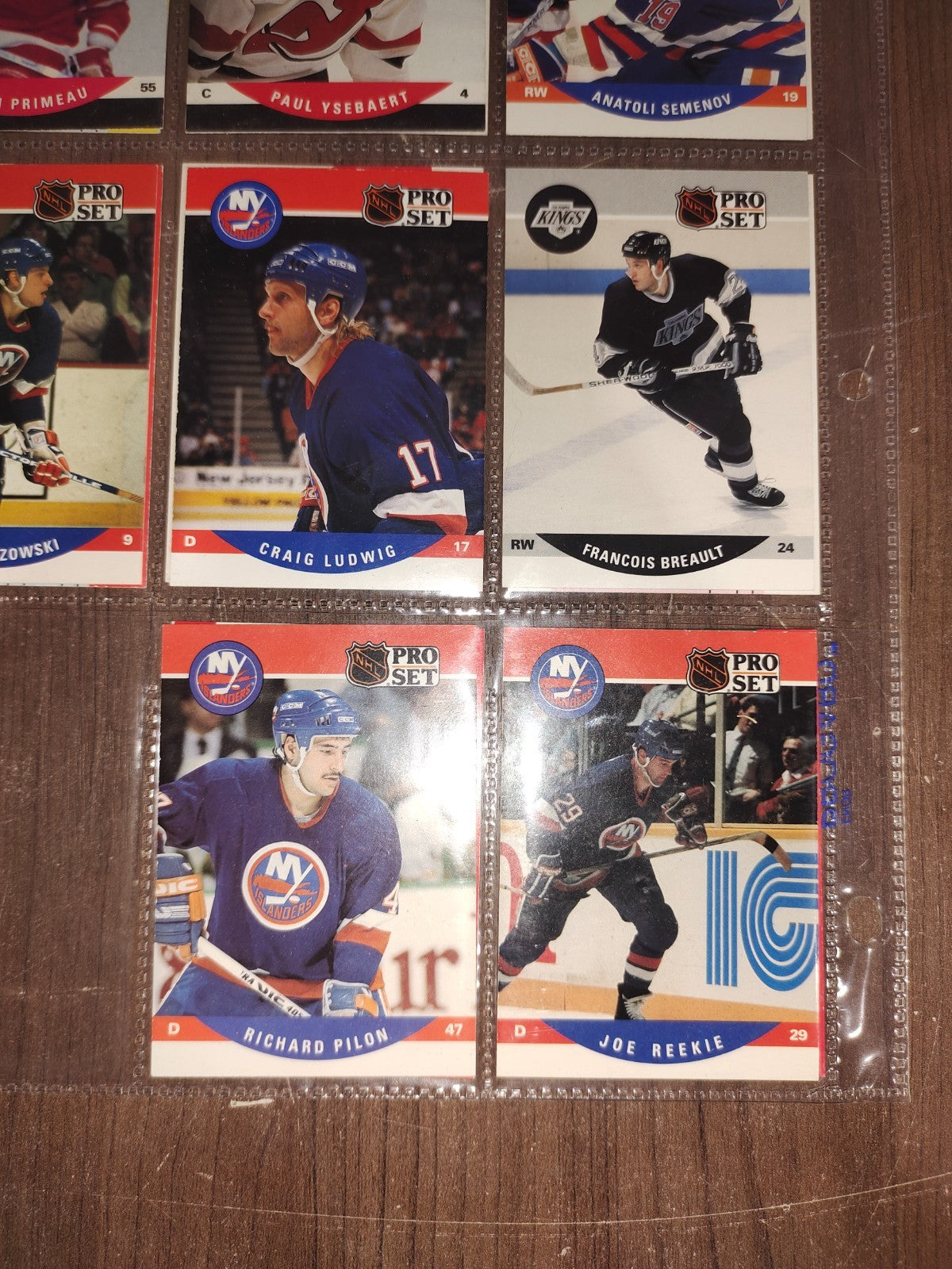 Rare Collectible NHL - Assorted Cards (Set - 11) PRO-SET - Set of 16 Cards