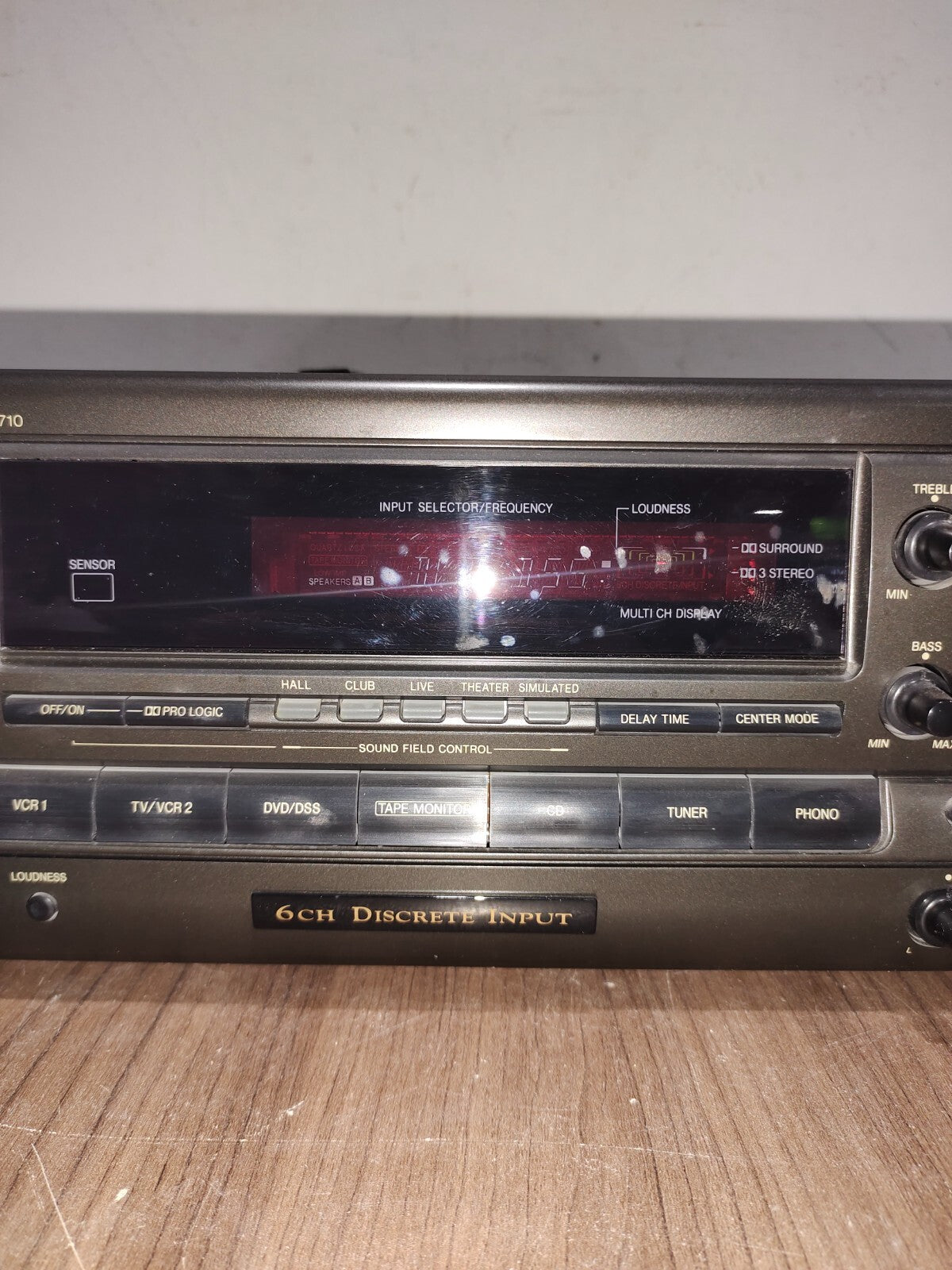Technics SA-AX710 - AV Stereo Receiver Amplifier