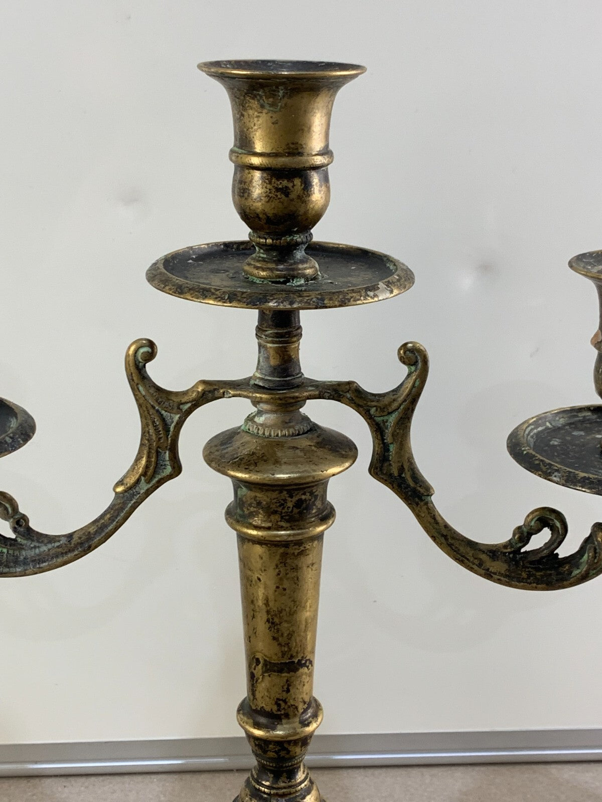 Vintage 3 arm candelabra candle holders