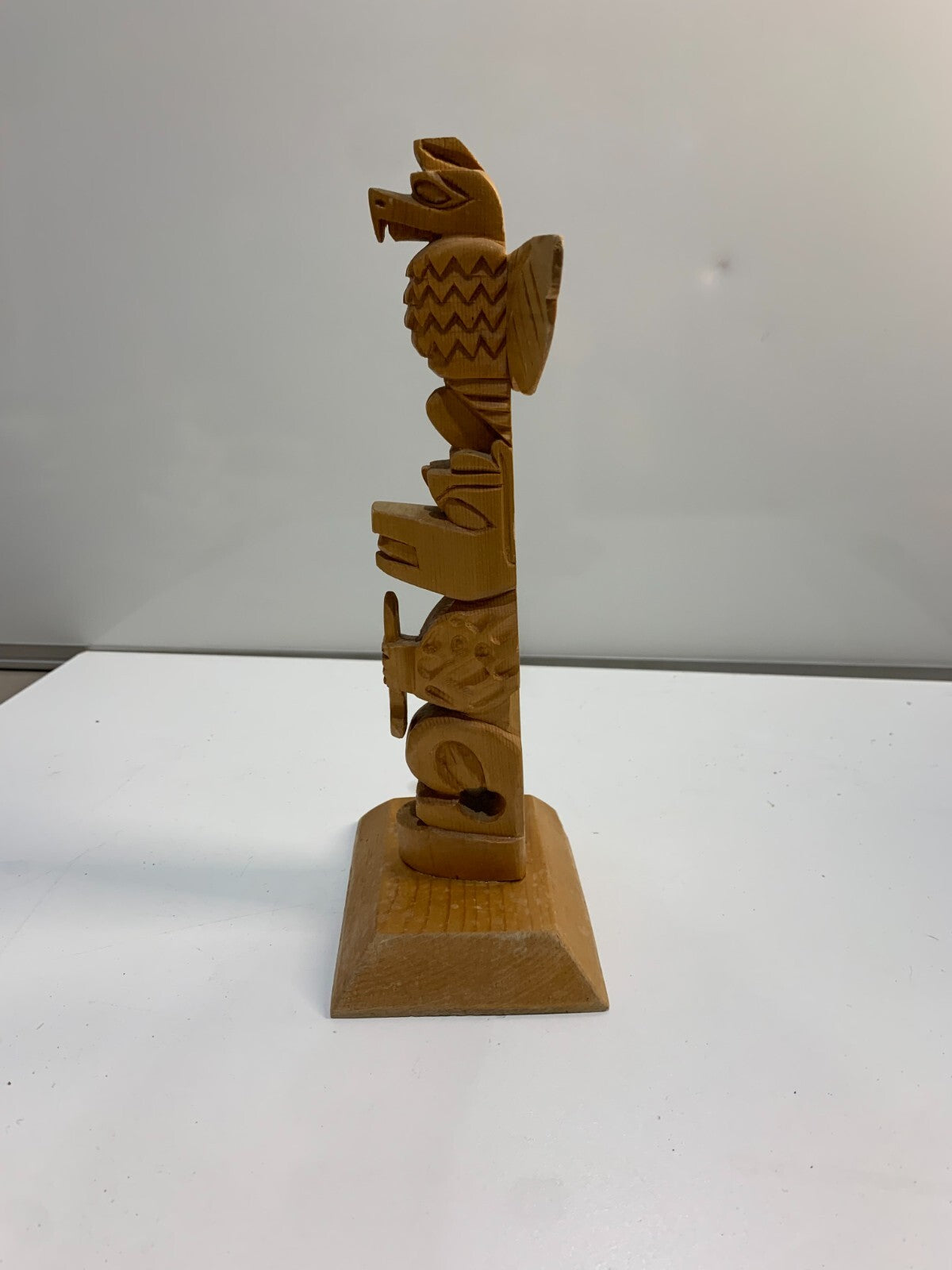 Carved Totem Pole, West Coast Canada, First Nations Indigenous Art