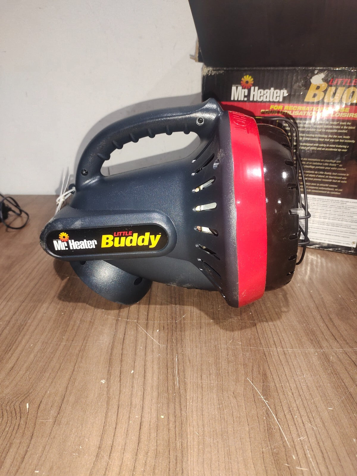 Mr. Heater MH4B Little Buddy 3800-BTU Indoor Safe Propane Heater