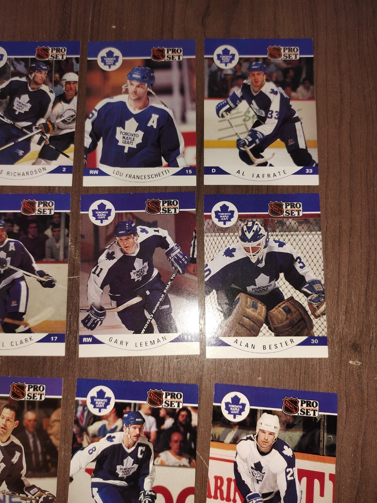 Rare Collectible NHL - Toronto Maple Leafs Cards PRO-SET - Set of 16 Cards