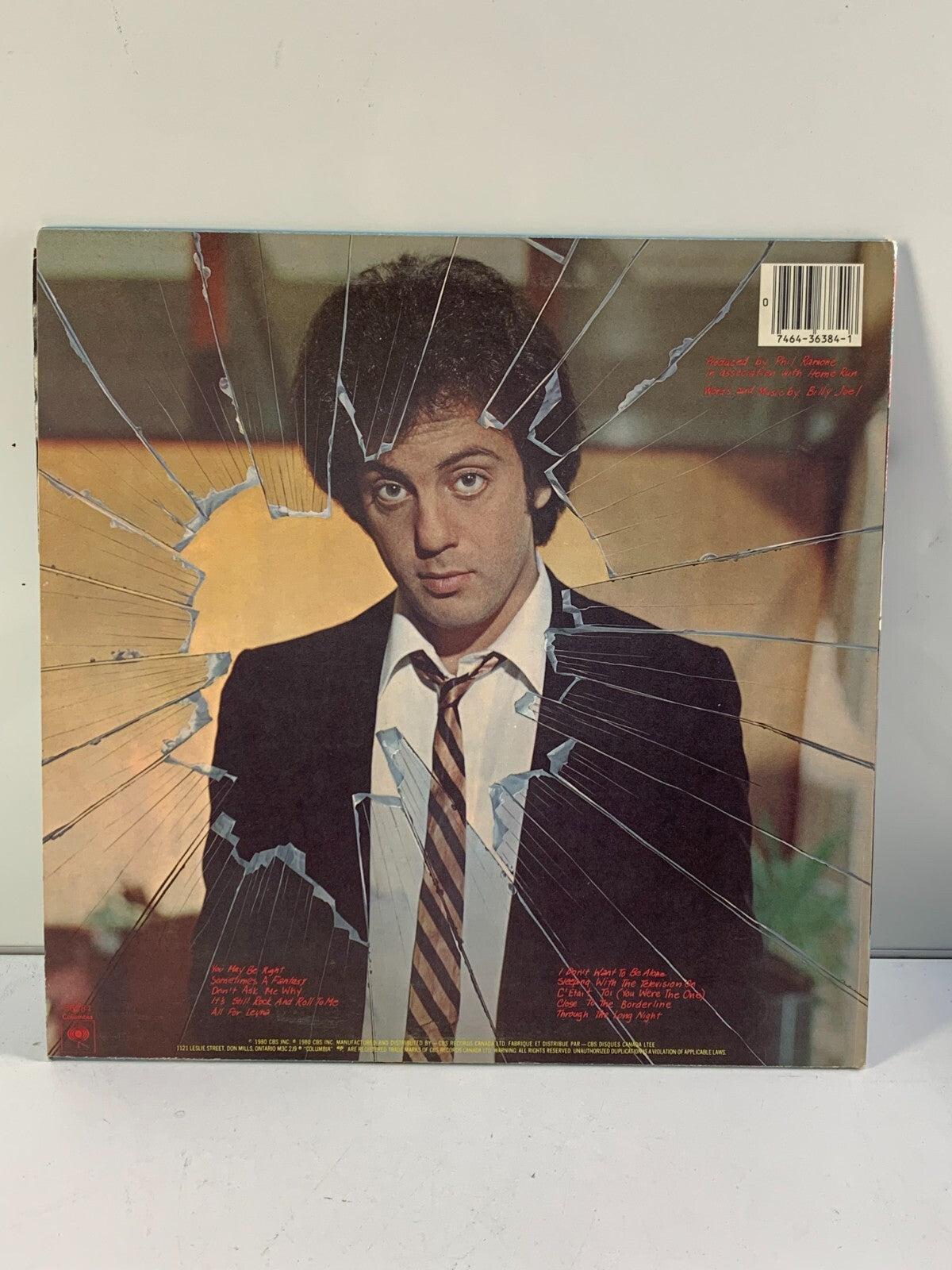 Billy Joel - Glass Houses - 1980 Columbia FC 36384 Rock Vinyl LP