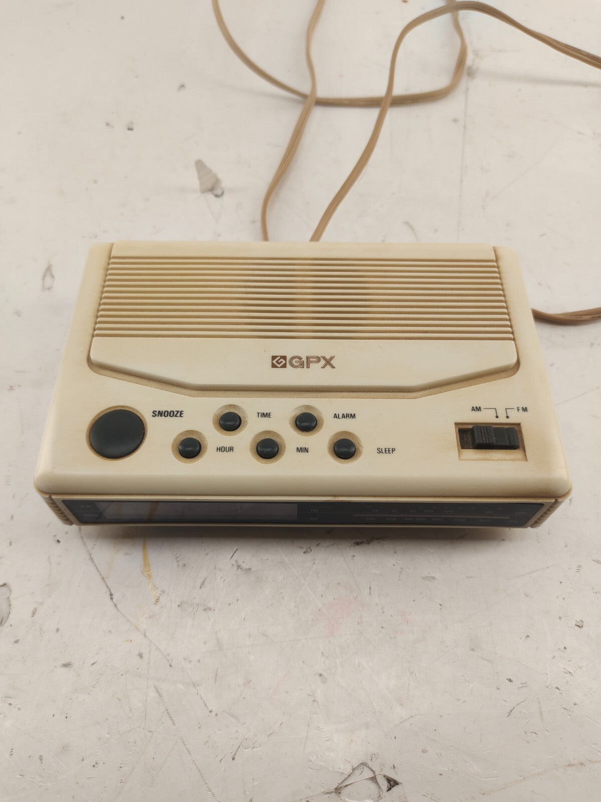 Vintage GPX Clock Radio and Radios - AM/FM/Alarm