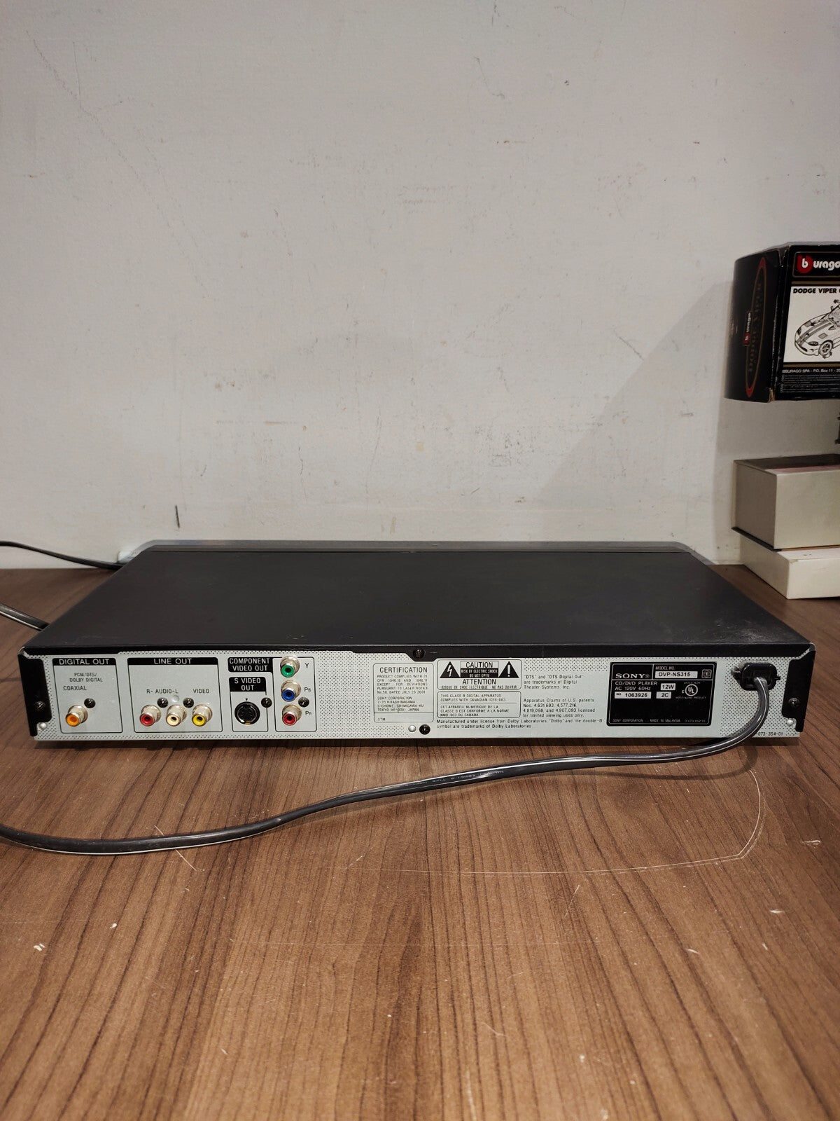 Sony DVP-NS315 DVD Player