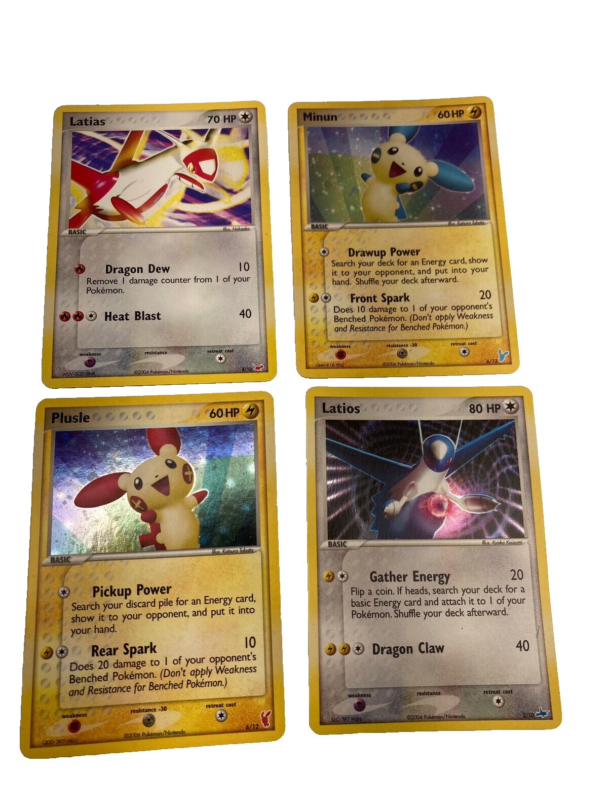 2004 POKEMON EX TRAINER KIT Latias Latios