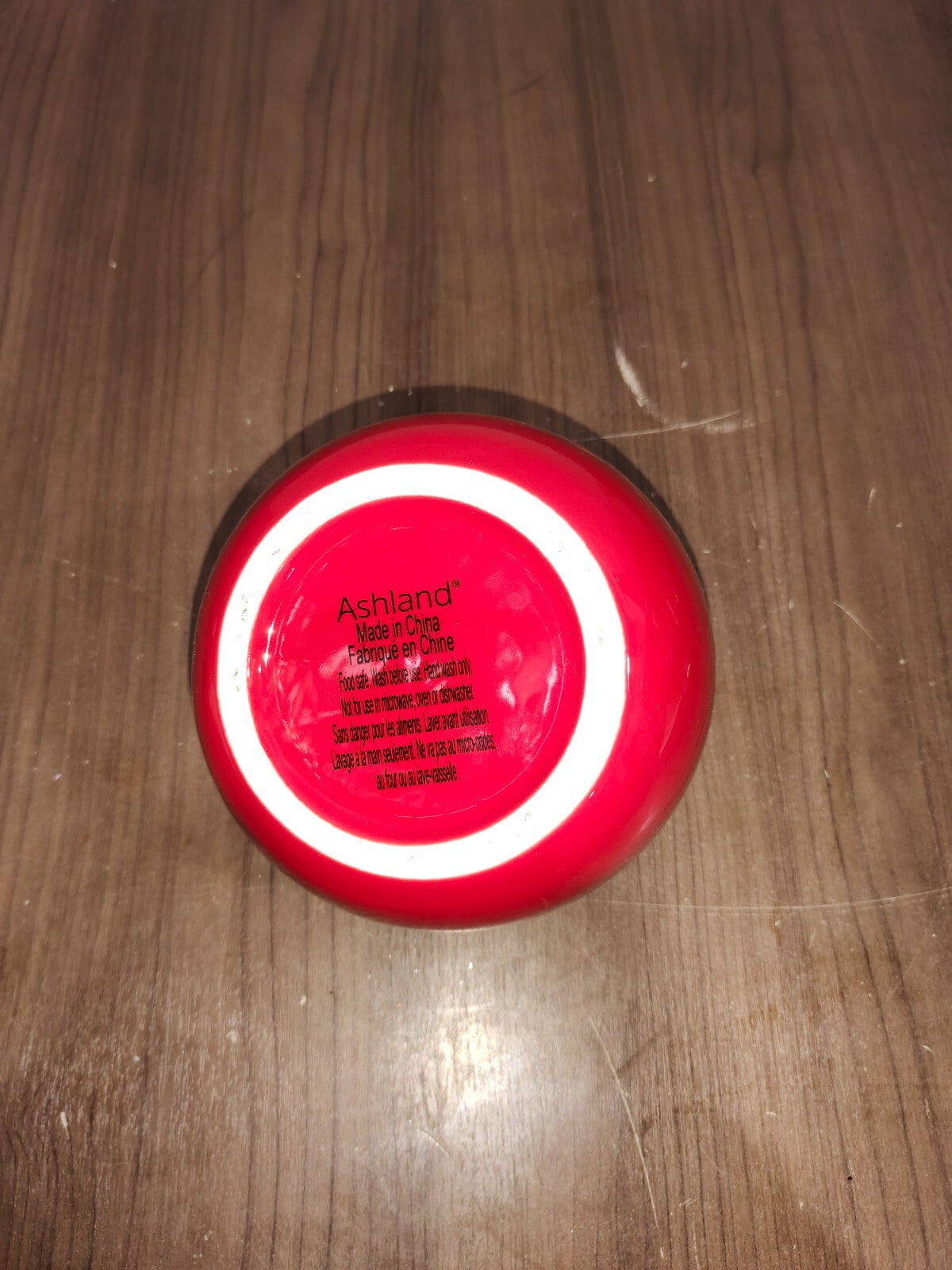 Ashland Ceramic Apple Container