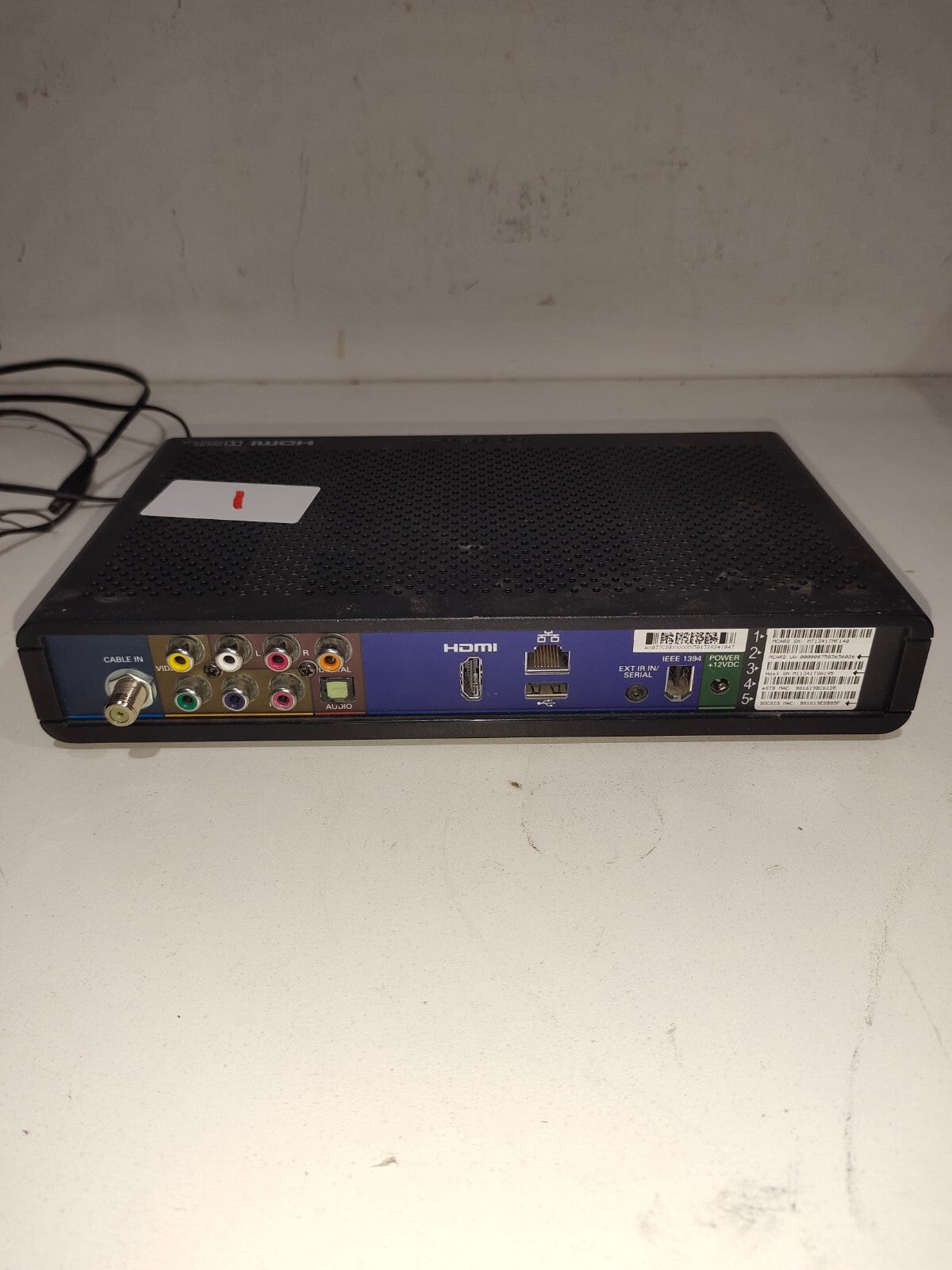 Motorola DCX3200 A081 033 Dolby Digital Plus HDMI TV Box - No Power Cord