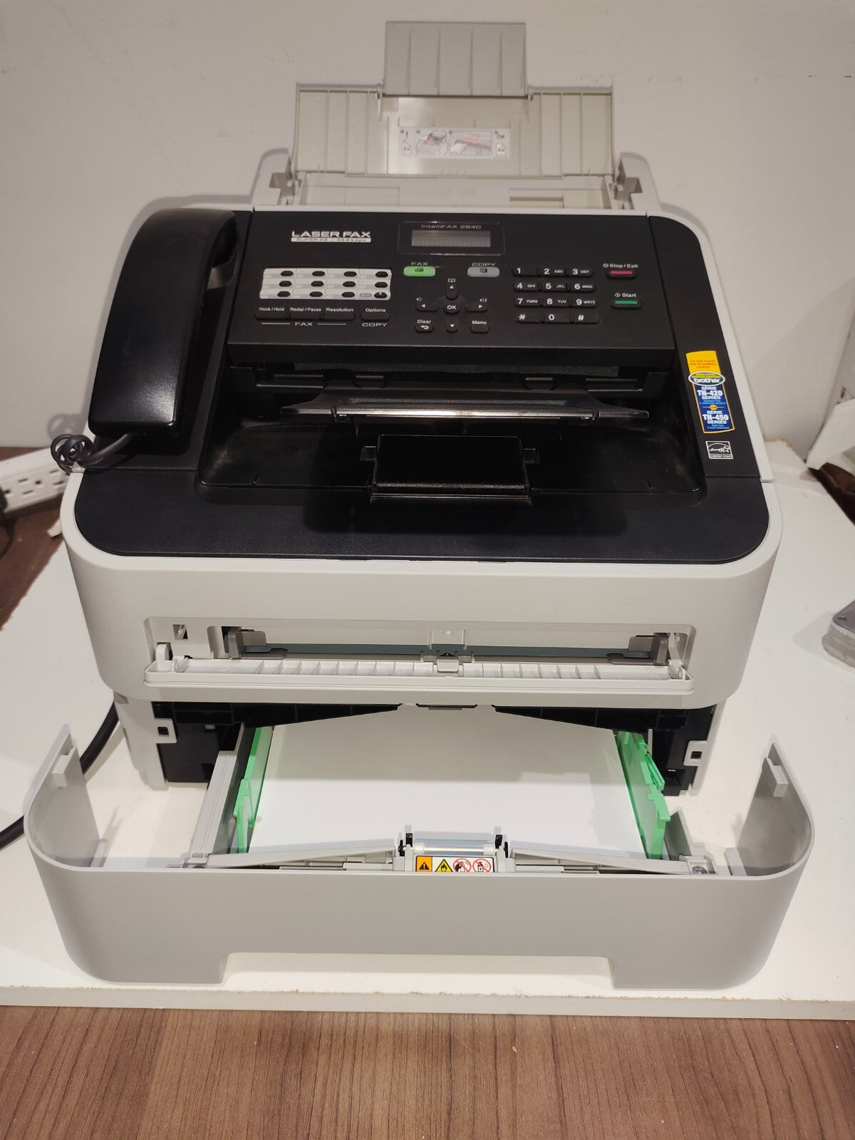 Brother FAX 2840 IntelliFax High Speed Laser FAX Machine