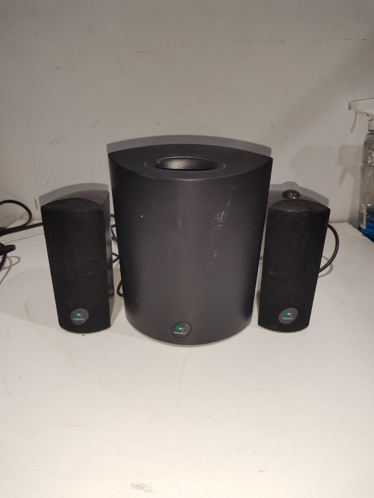 LOGITECH SOUNDMAN X1 SUBWOOFER & SATELLITE SPEAKER SYSTEM