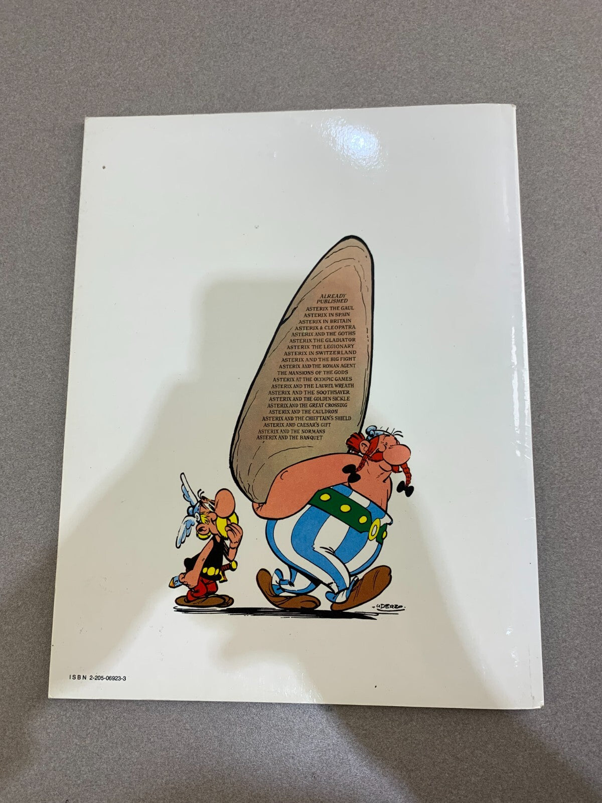 1982 ASTERIX AND THE BANQUET GOSCINNY UDERZO DARGAUD