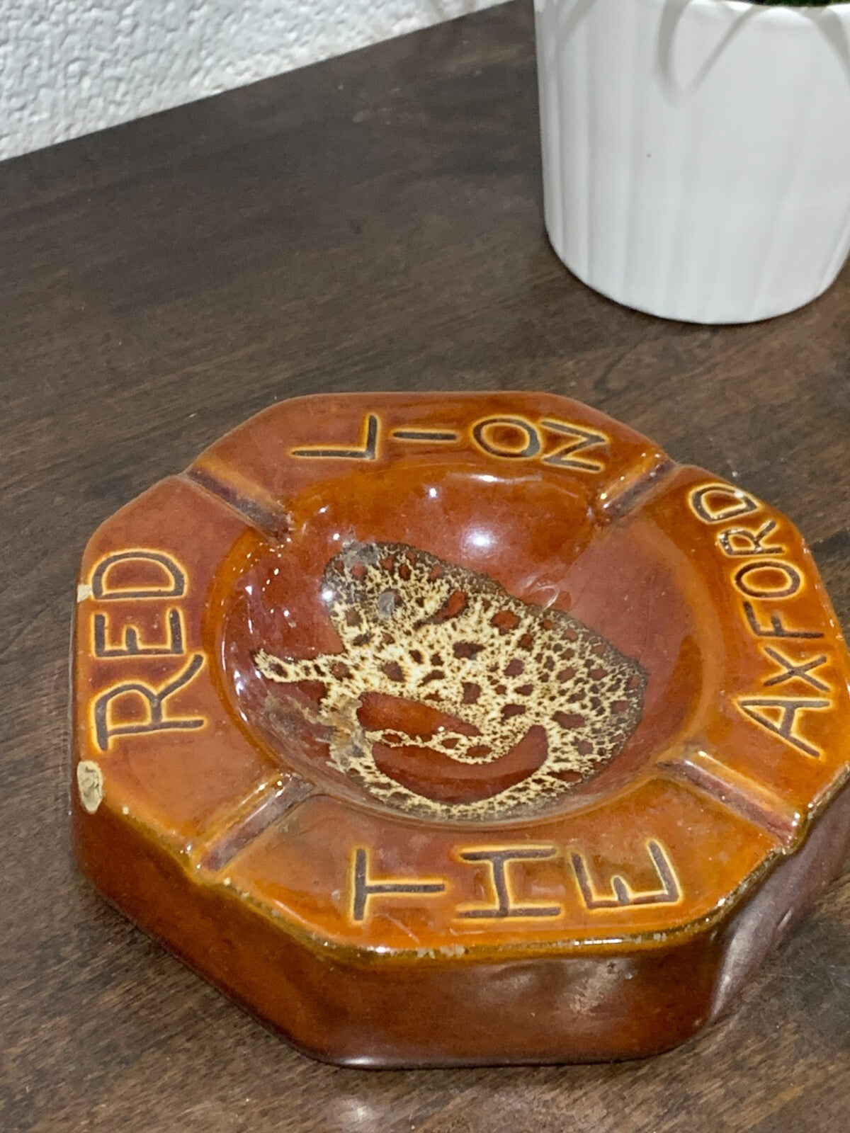 Rare The Red Lion Axford ashtray