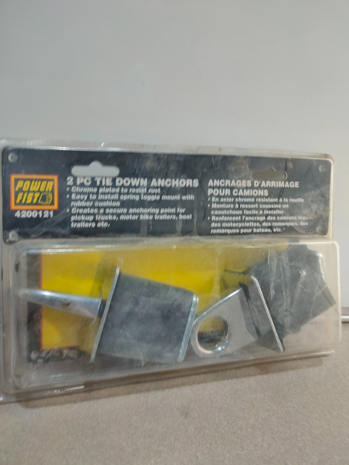 power fist 2 PC tie down anchors 4200121