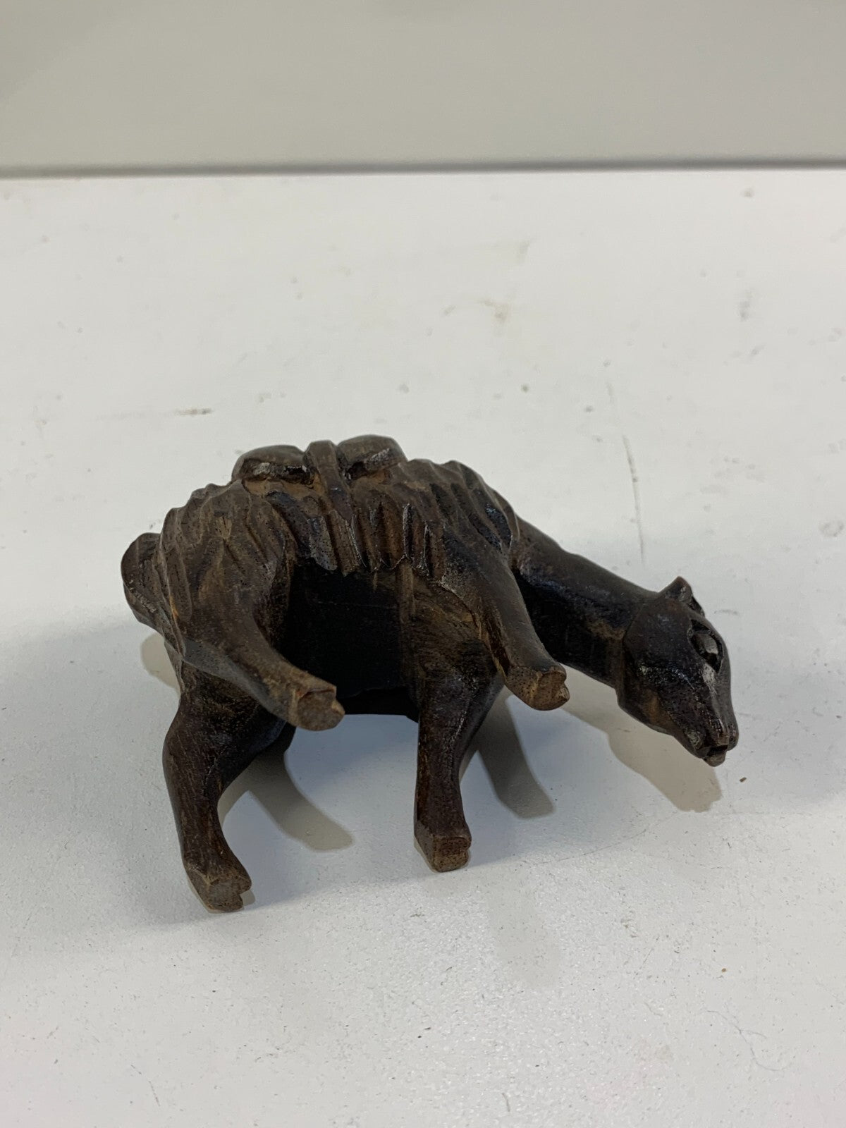 Hand carved animal Wooden Figurine