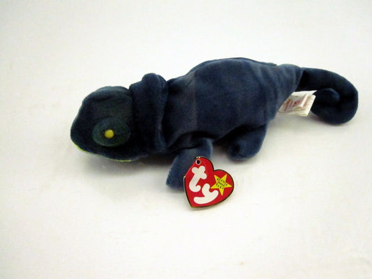 Beanie Babies Rainbow the Chameleon 1997 - Colorful Collectible Plush Toy