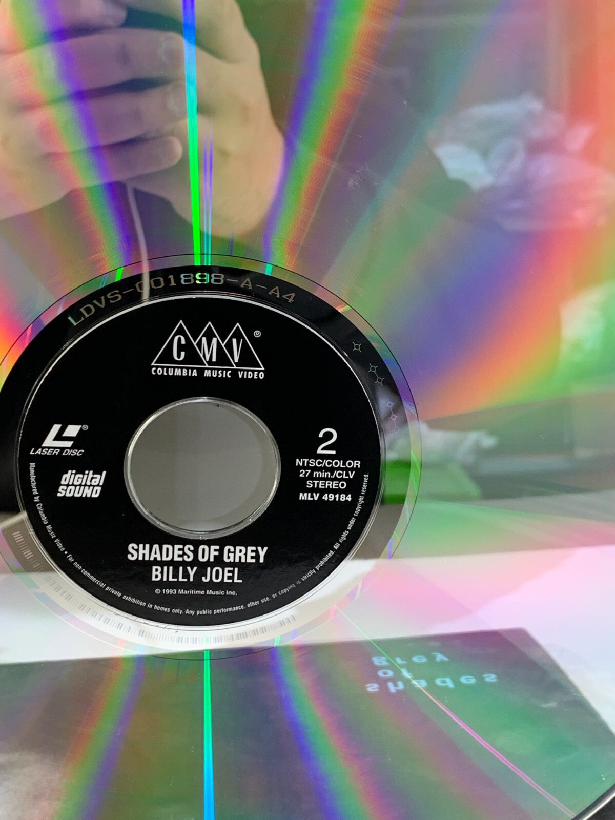 "Billy Joel: Shades of Grey" Laserdisc LD - Music