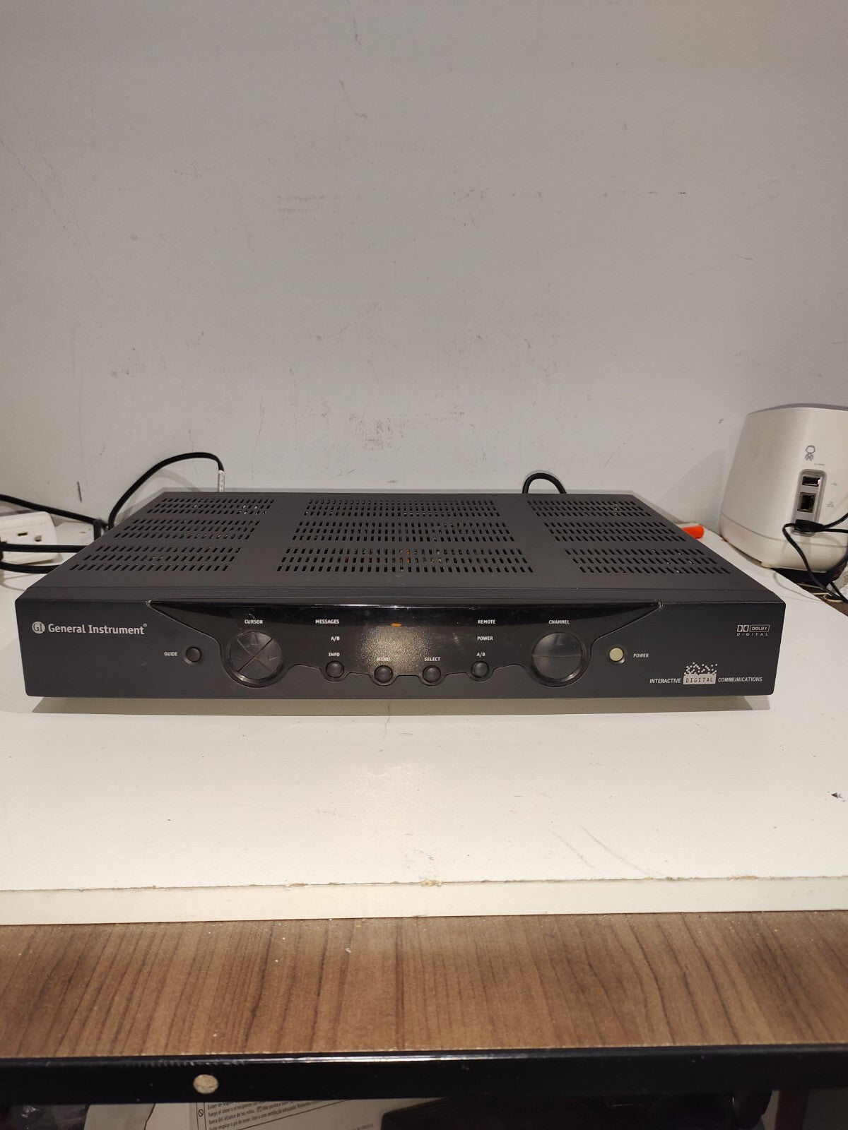 GENERAL INSTRUMENT INTERACTIVE DIGITAL COMM CATV CONVERTER DCT2224