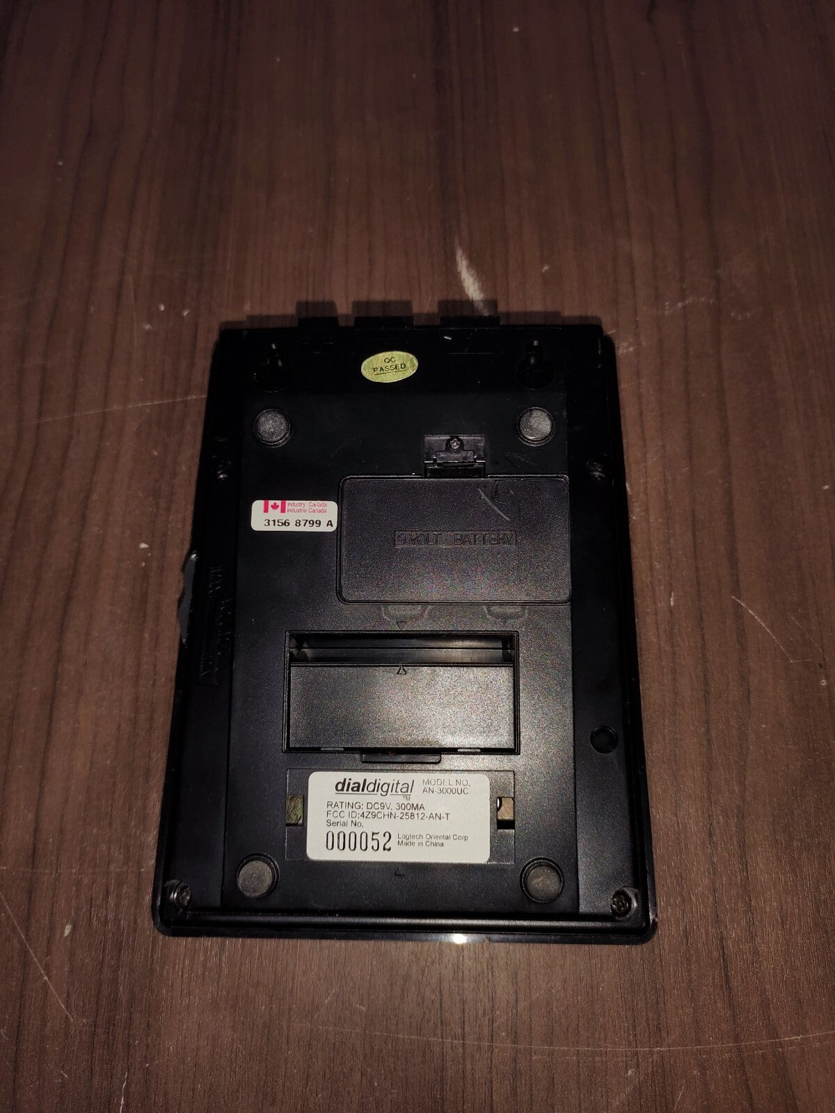 Dialdigital - AN-3000UC Digital Amplified Answering Machine