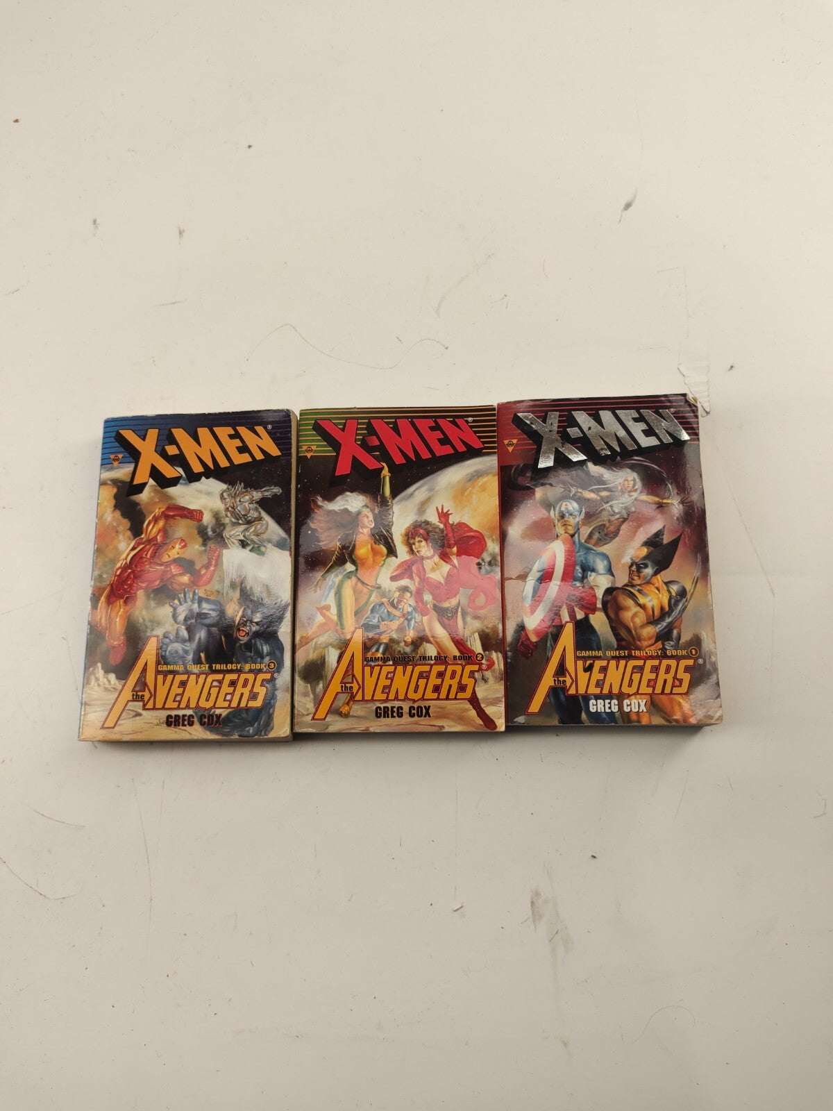 X-Men The Avengers #1 2 3 Comic Book Set