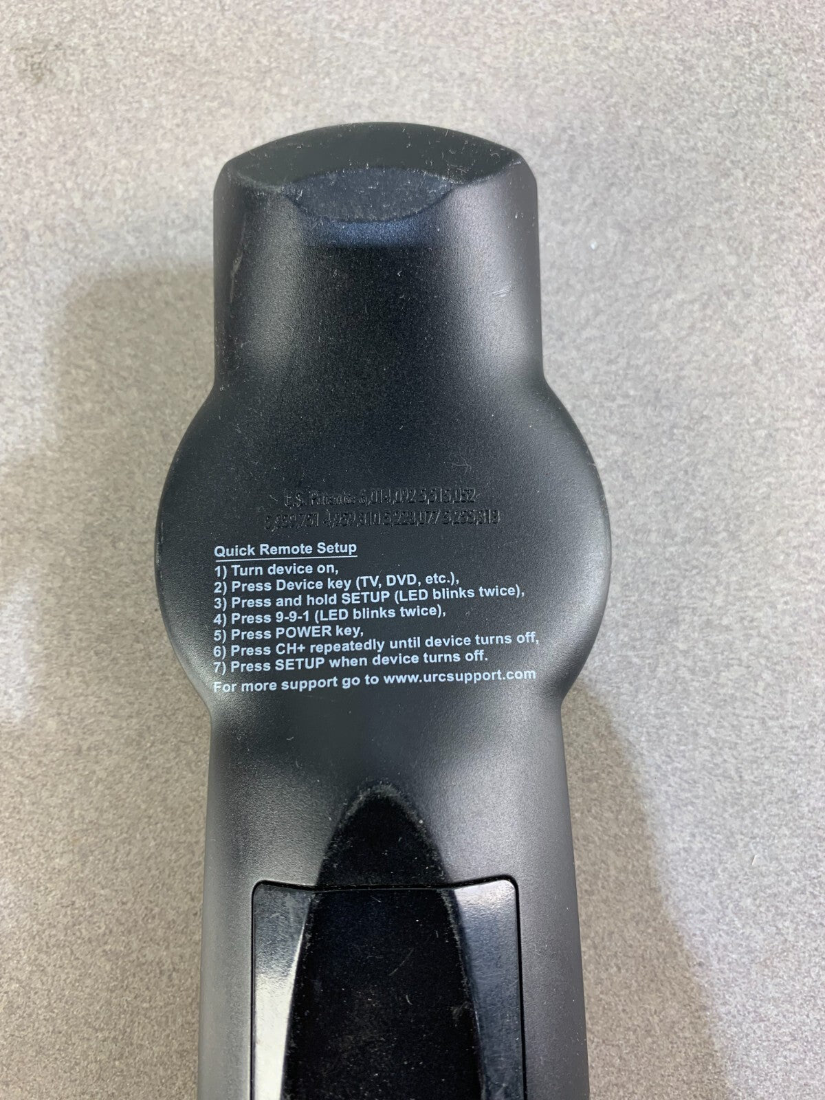 Atlas Shaw DVD PVR 5 device Universal Remote Control Tested.