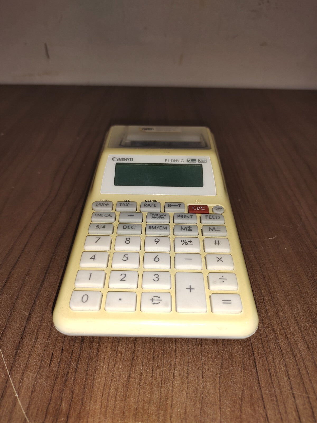 Canon P1-DHV G Printing Calculator